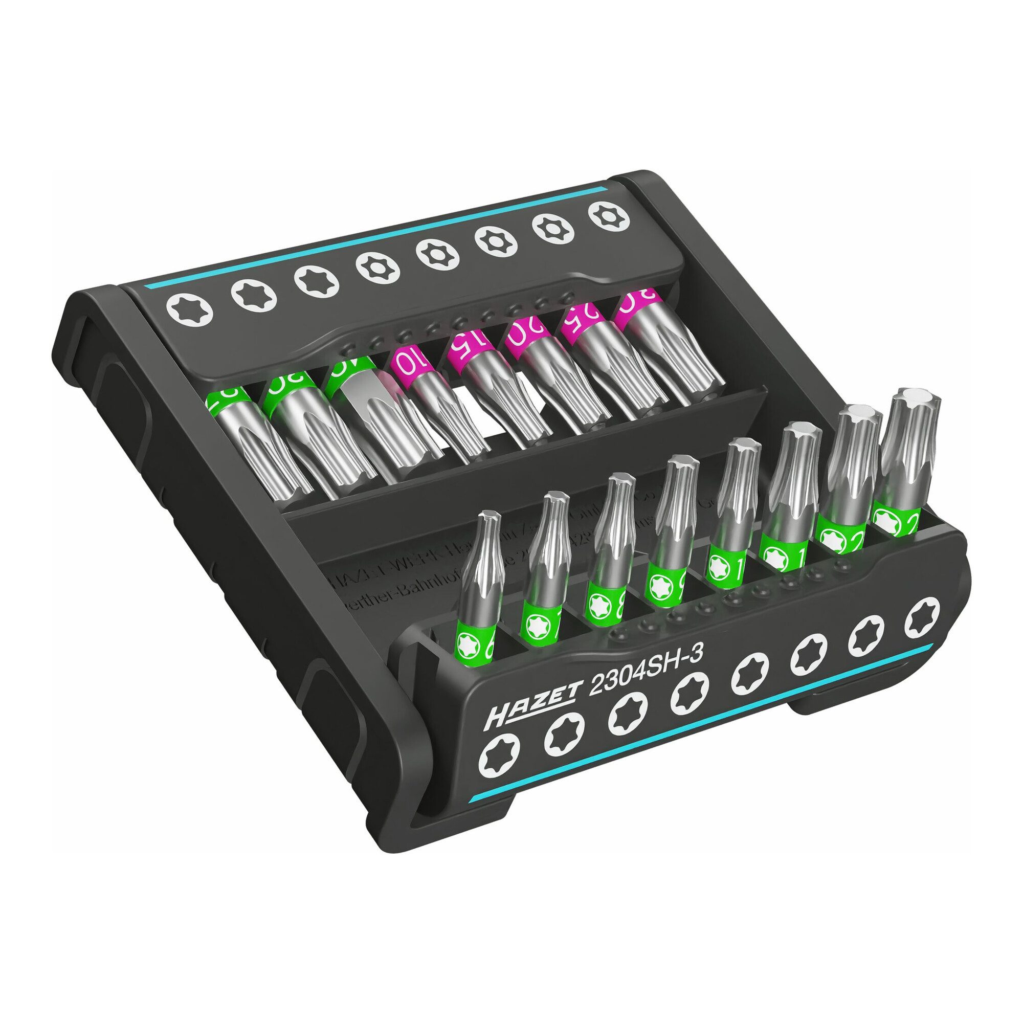 HAZET Crimpzange HAZET SmartHolder mit 16 Bits, 2304SH-3