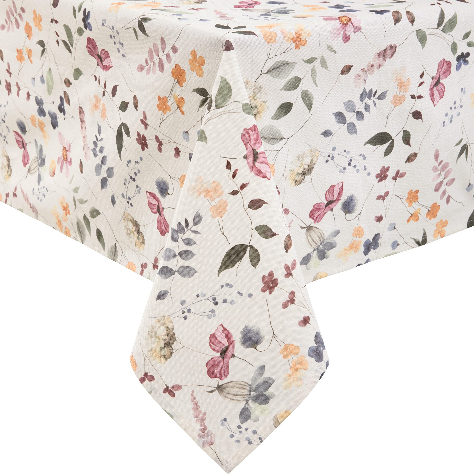 REDBEST Tischdecke Tischdecke, Baumwolle Blumen günstig online kaufen