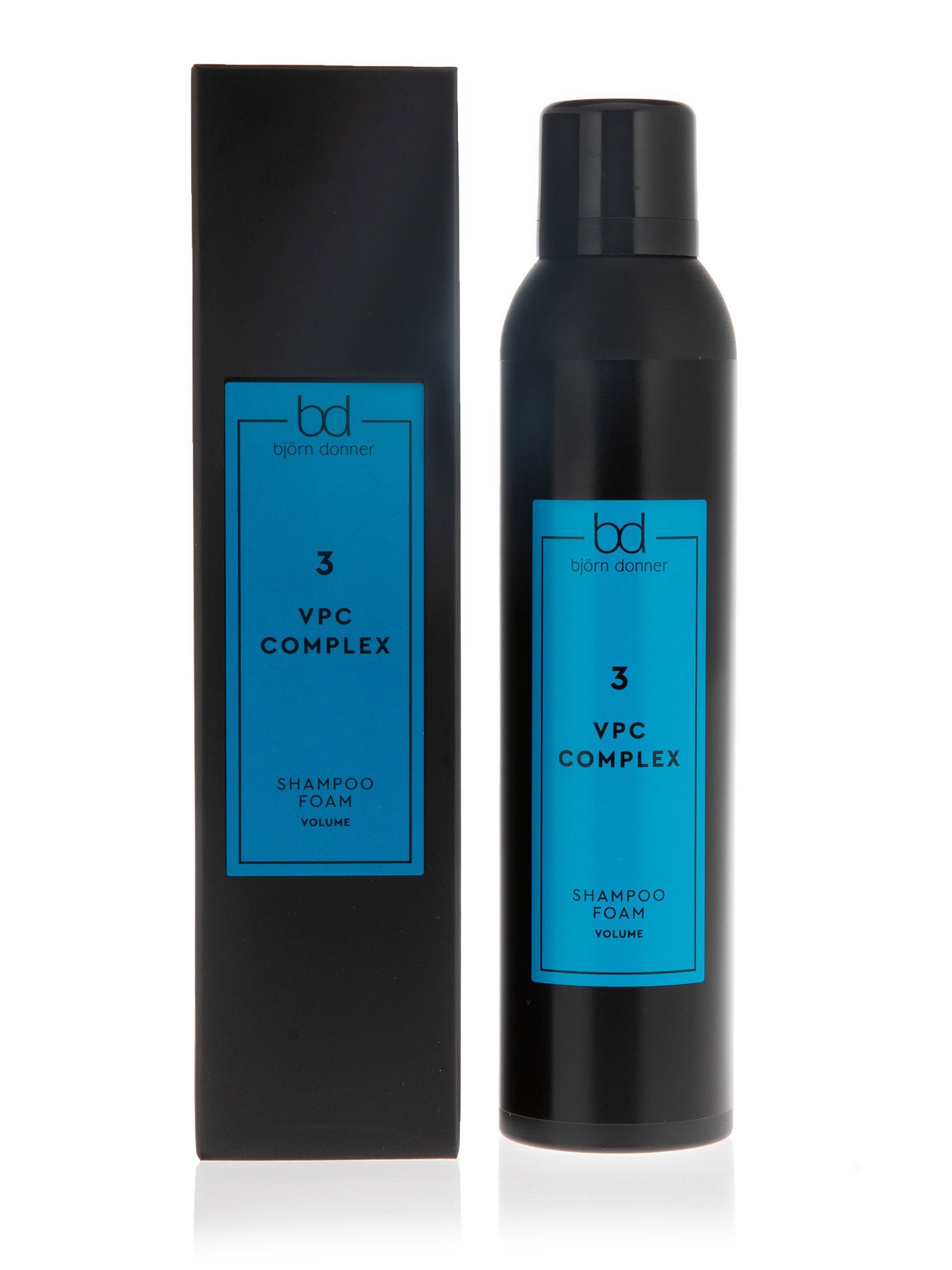 Björn Donner Haarshampoo "Shampoo Foam", 300 ml, verleiht dem Haar Volumen und Vitalität