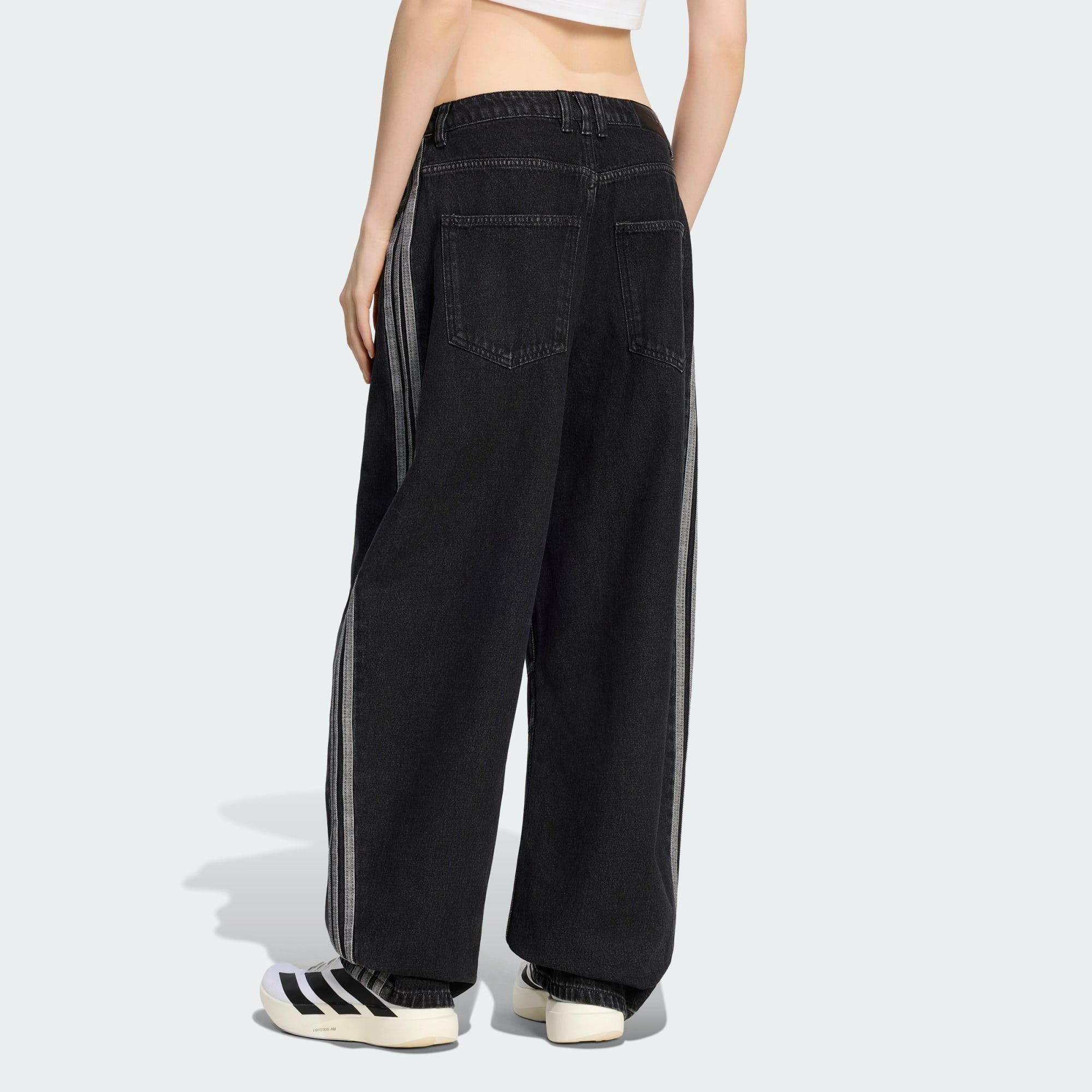 adidas Originals Loose-fit-Jeans BARREL-JEANS, HOHER BUND (1-tlg)