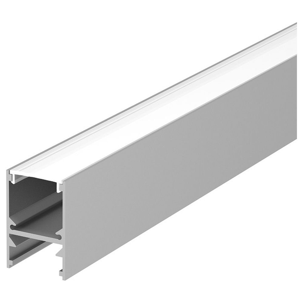 SLV Abdeckung LED H-Profil in 1-flammig, LED-Stripe-Profil Profilelemente Weiß, Streifen
