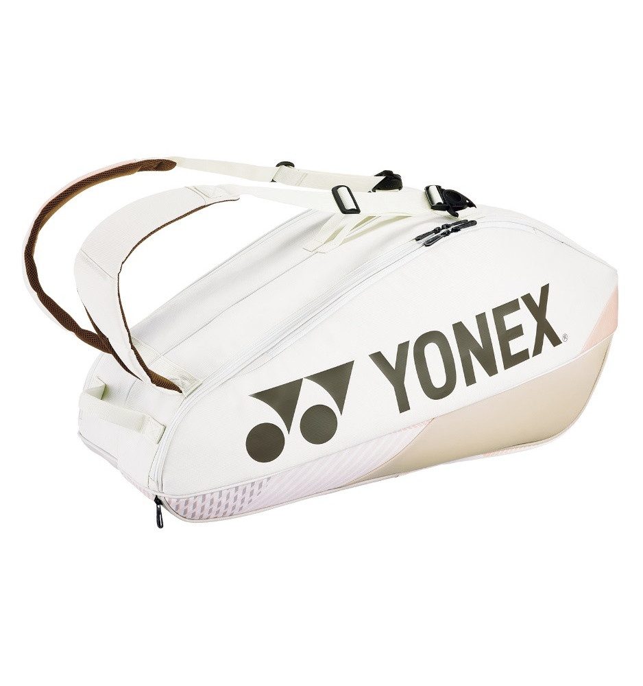 Yonex Sporttasche Racketbag Pro Racquet (Schlägertasche, 2 Hauptfächer) 2024 sand/beige