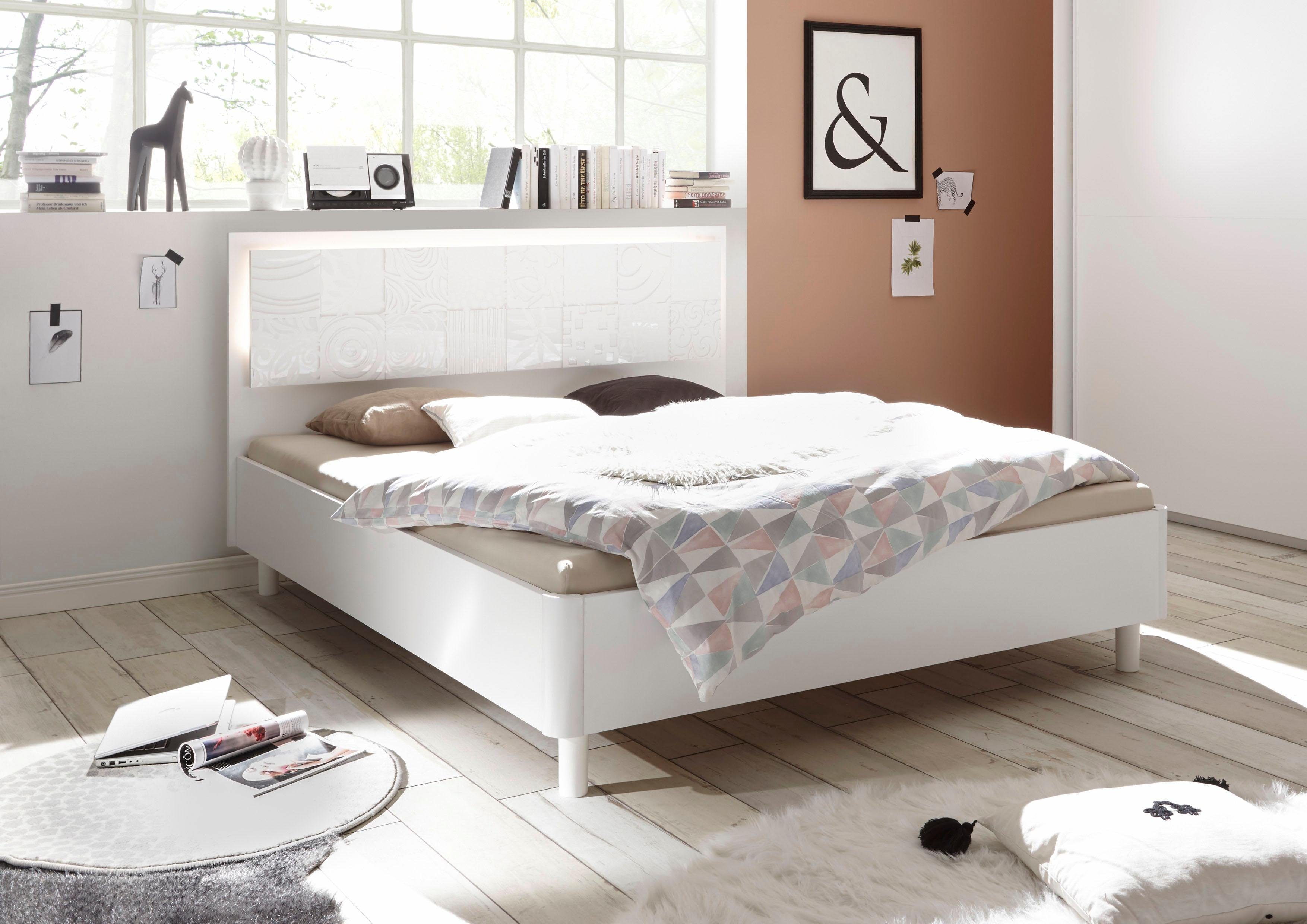 LC Bett »Miro«, Kopfteil Paneel mit hochwertigem Siebdruck online kaufen |  OTTO