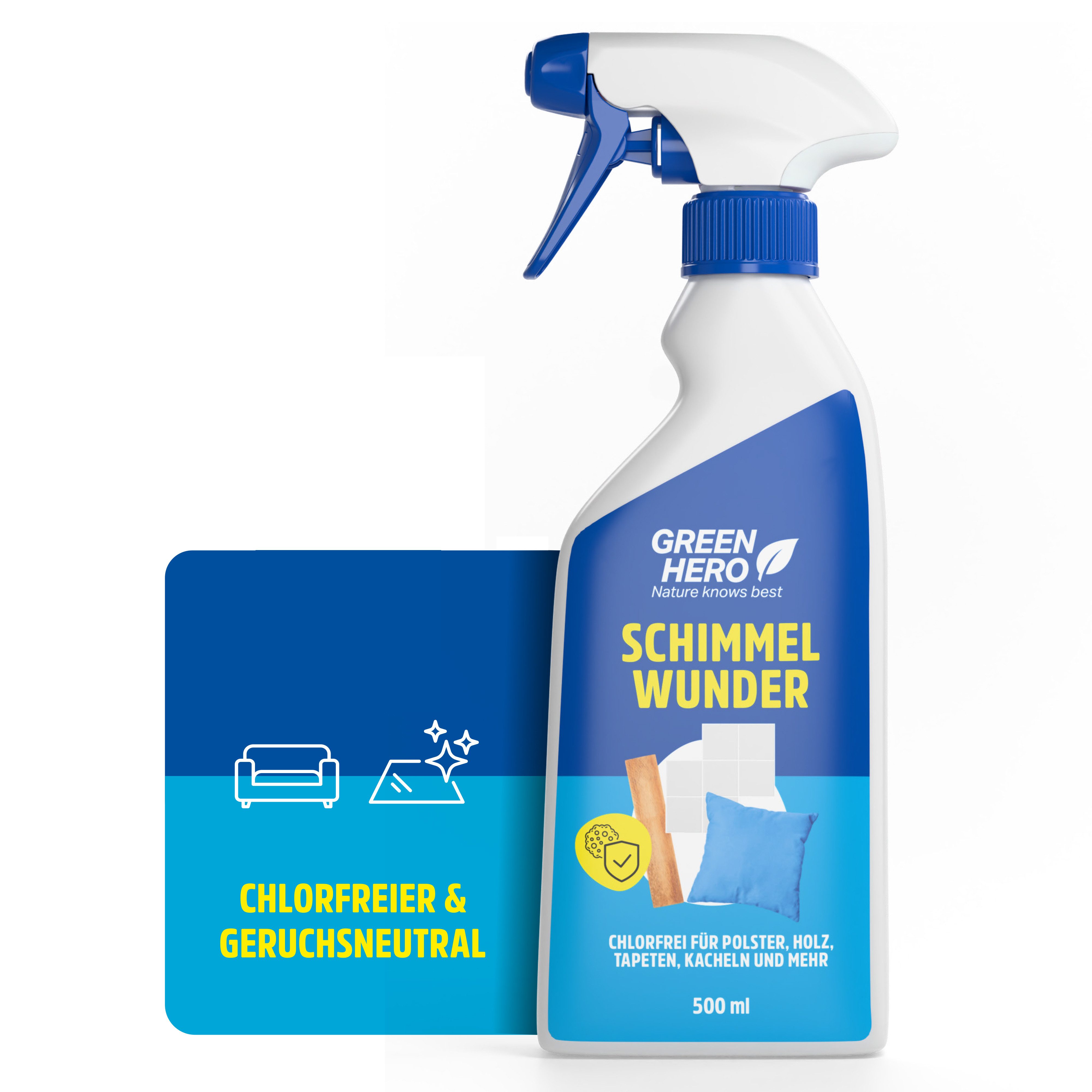 GreenHero Schimmelwunder Schimmelentferner (500ml)