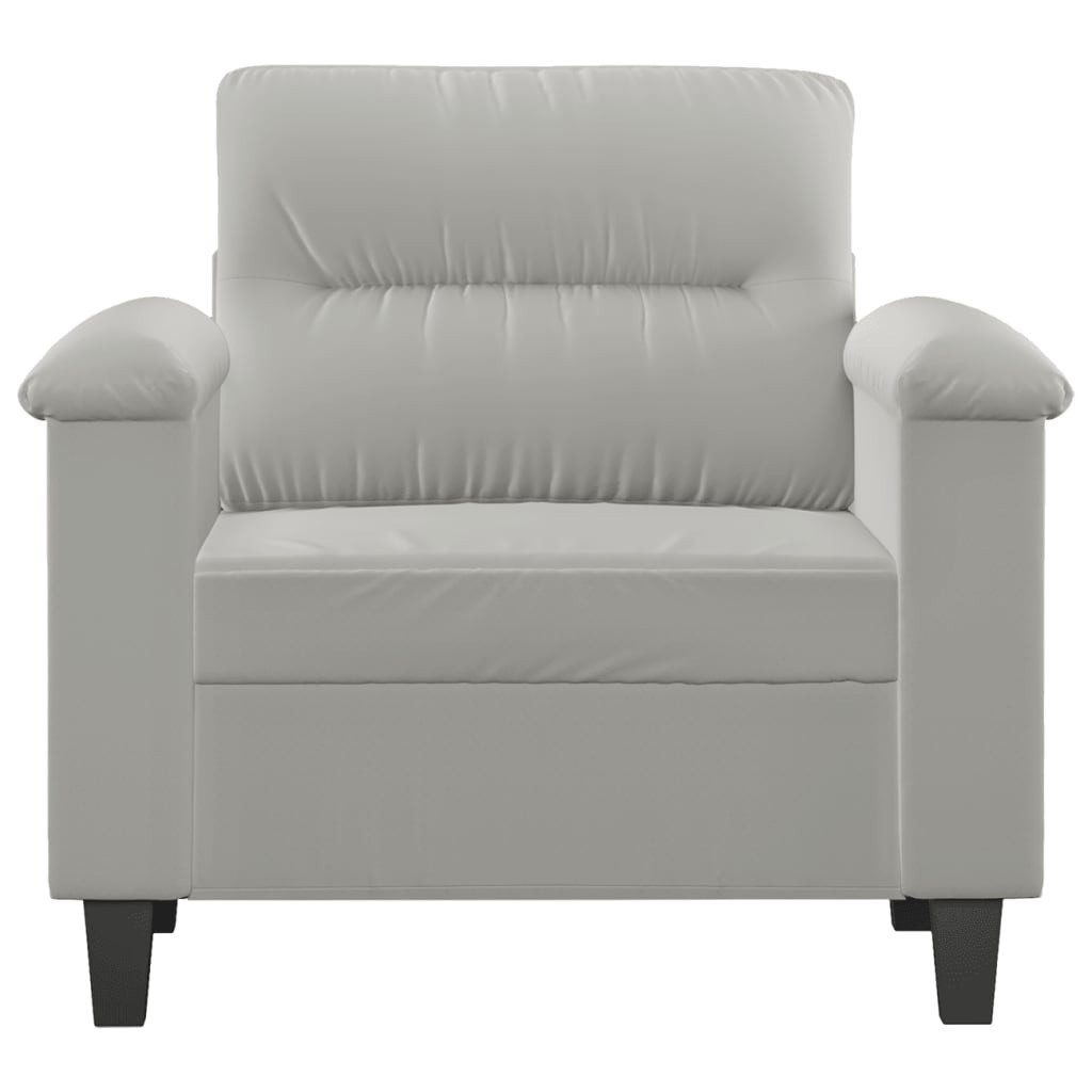 vidaXL Sofa Sessel Hellgrau 60 cm günstig online kaufen