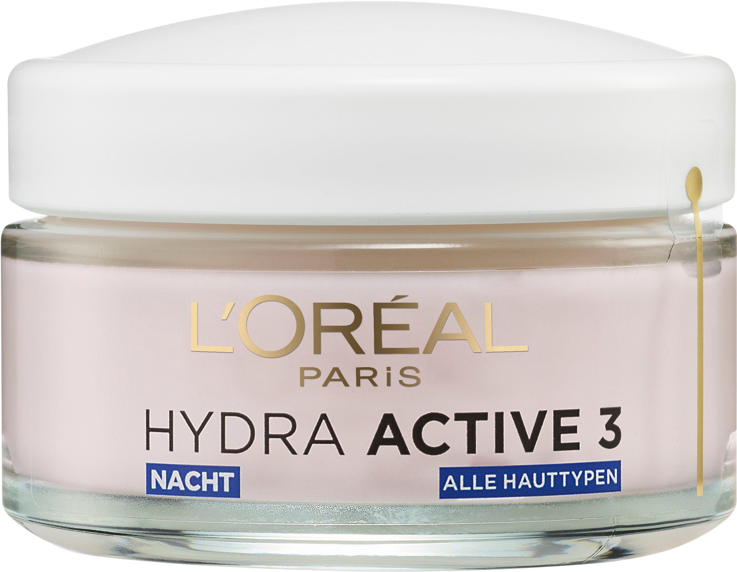 Hydra Nacht, Nachtcreme Active L'ORÉAL 3 Mit Aktiv-Stoffen PARIS