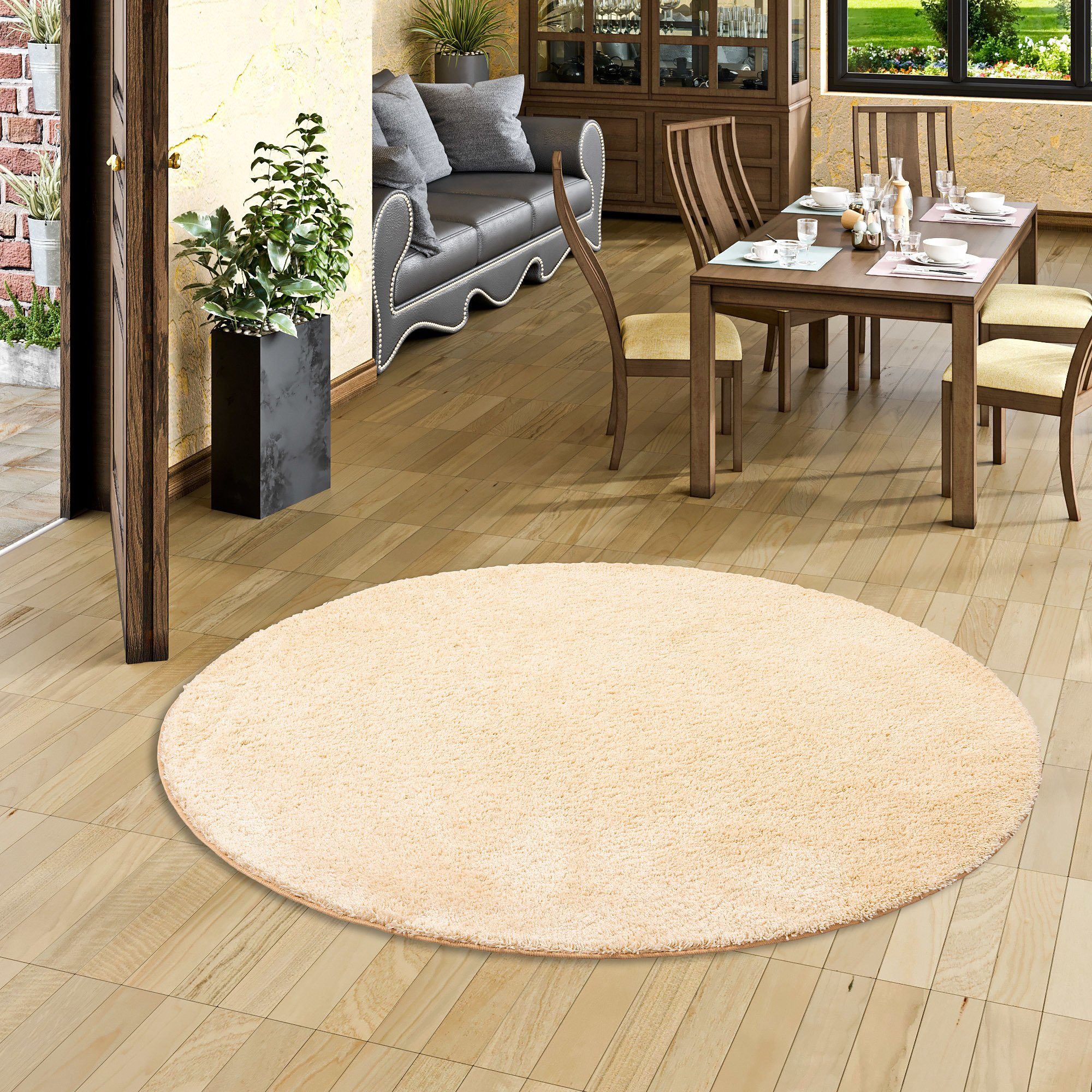 Snapstyle Hochflor-Teppich Hochflor Shaggy Teppich Palace günstig online kaufen