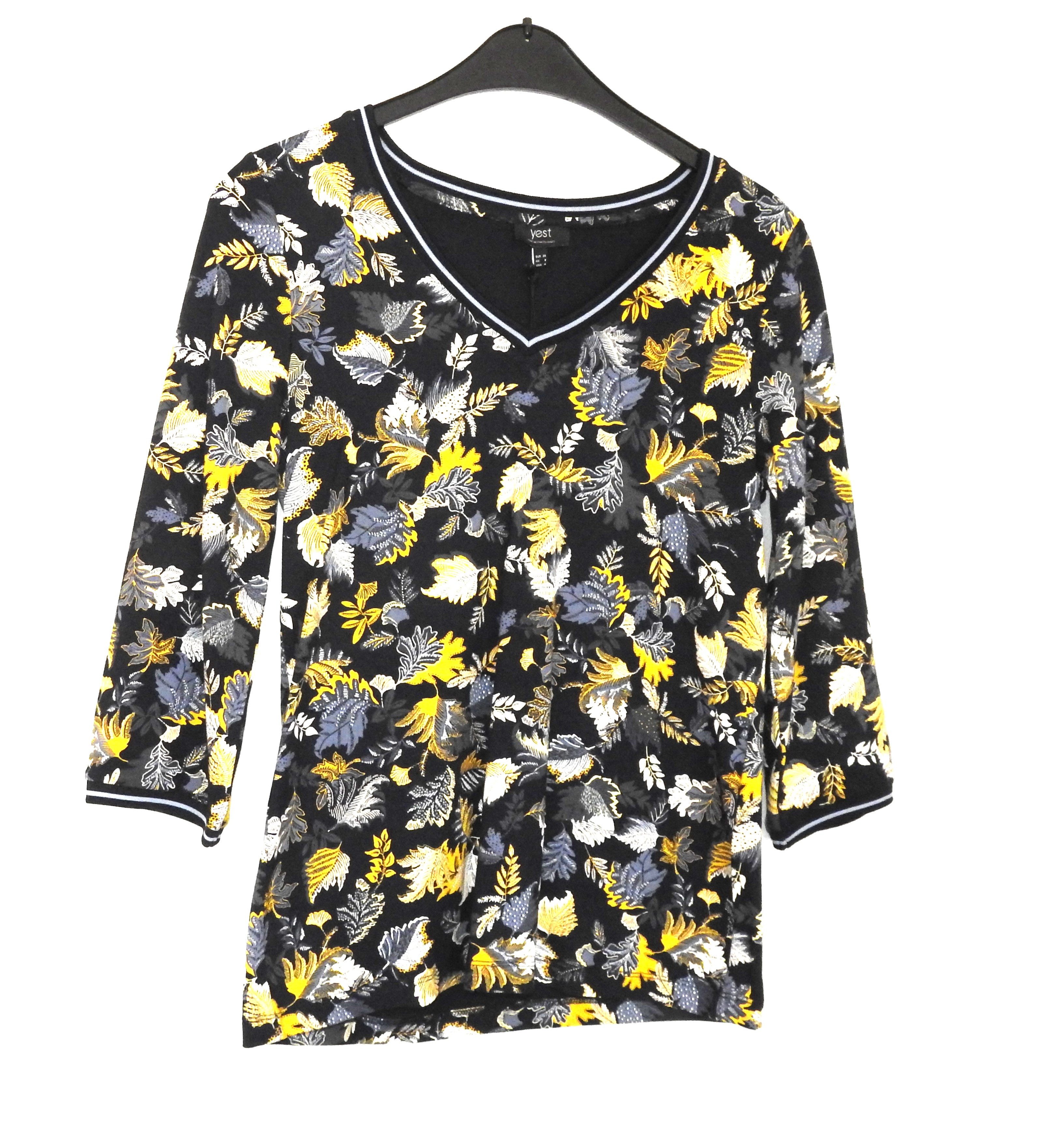 yest V-Shirt Herbstwald