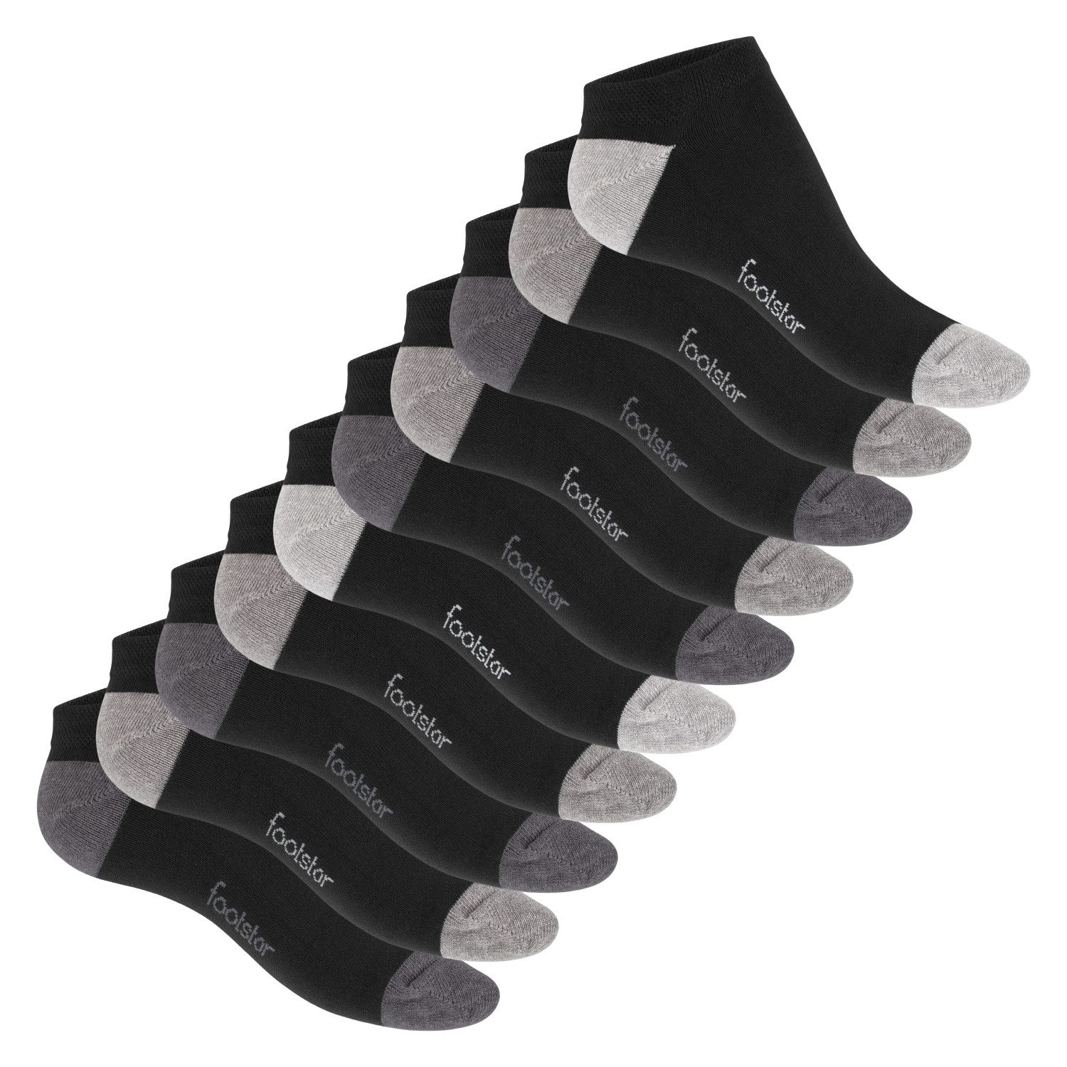 Footstar Sneakersocken 10 Paar Sneaker Socken günstig online kaufen