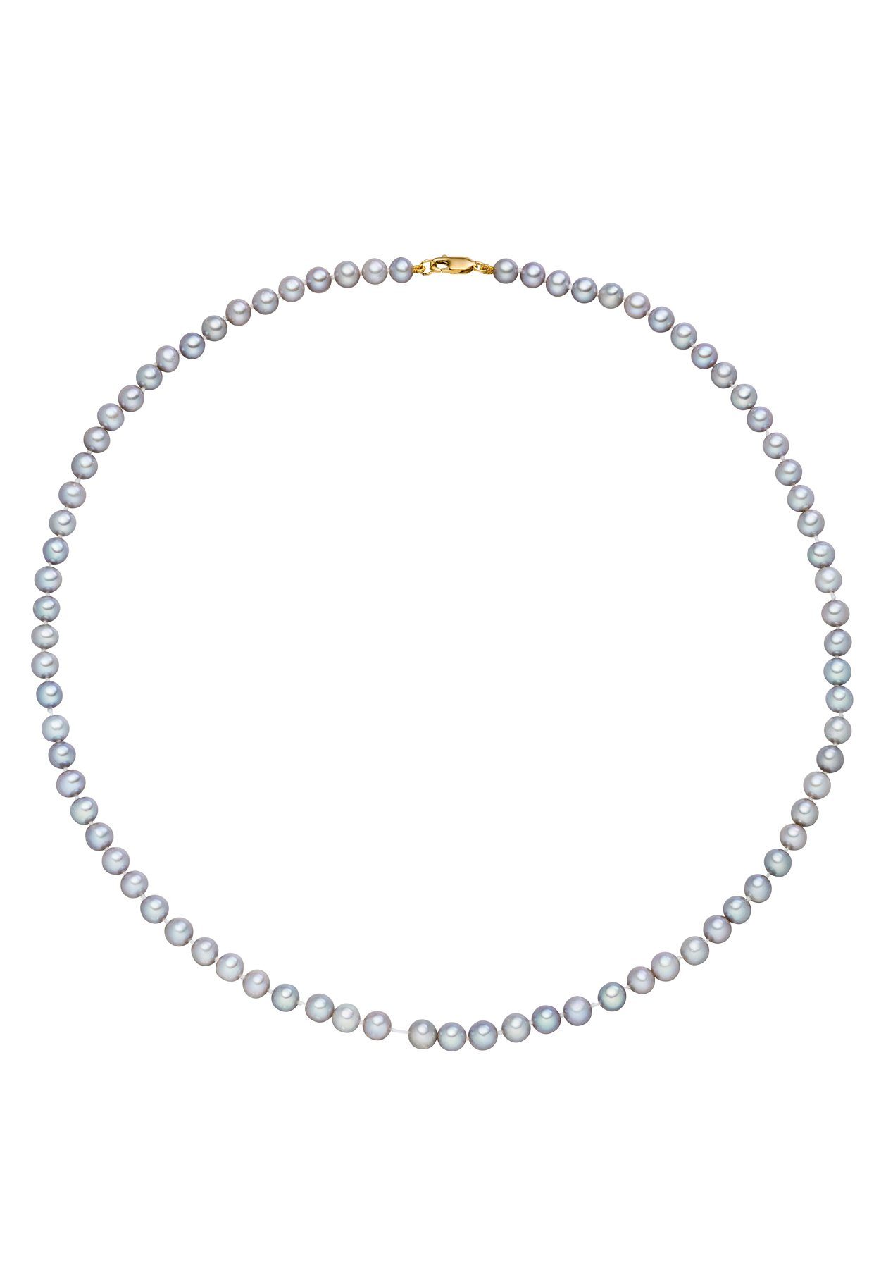 Firetti Perlenkette Schmuck Geschenk Gold 375 Halsschmuck Halskette Perle, Made in Germany - mit Süßwasserzuchtperle