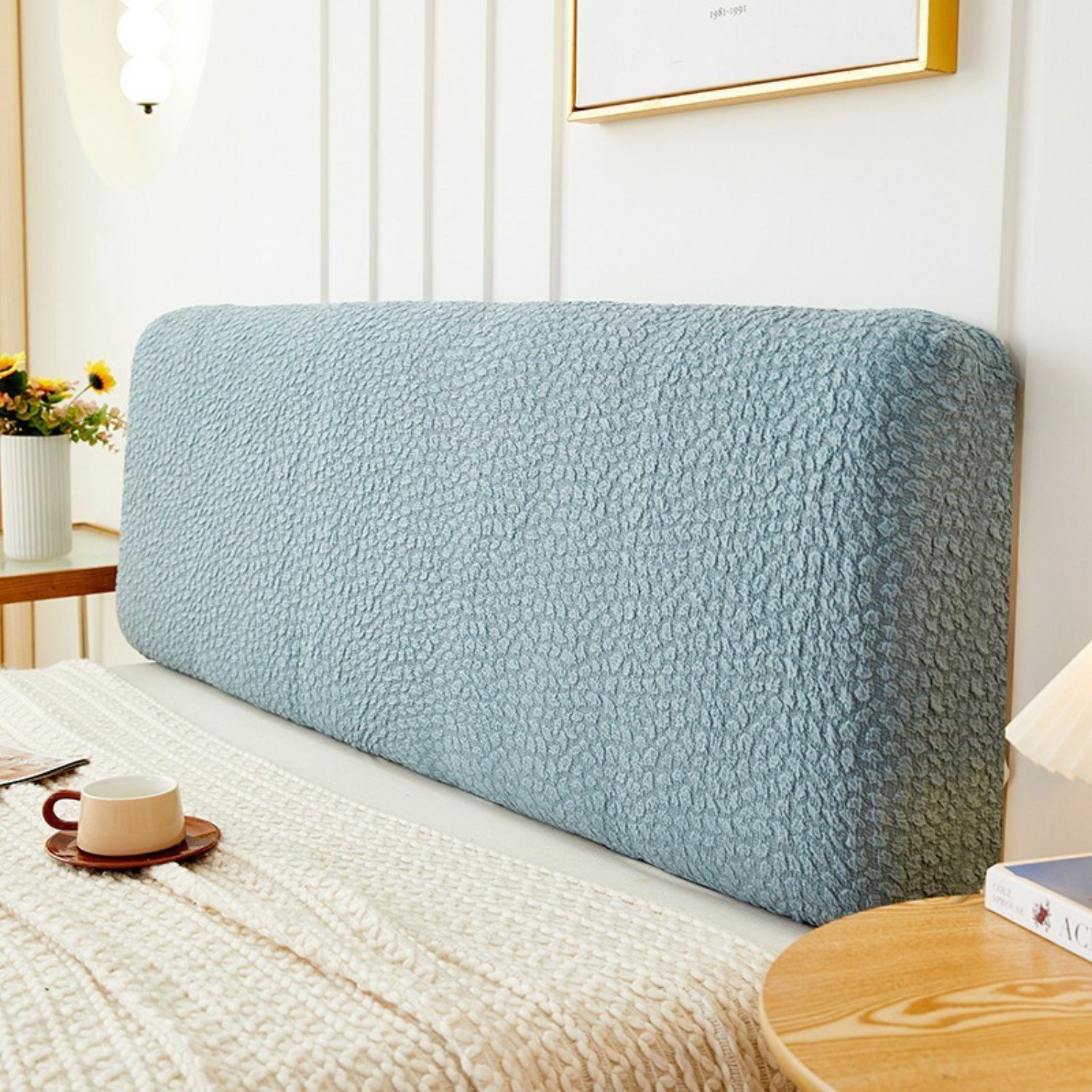 BYSURE Betthusse, bettkopfteil Hussen mit dreidimensionalem Druck