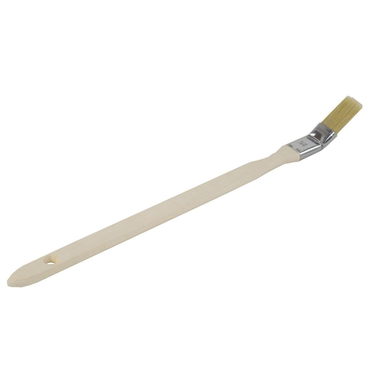 Color Expert Heizkörperpinsel Heizkörperpinsel Eckpinsel 25mm Naturborsten Pinsel, (1 St), mit Aufhängeöse