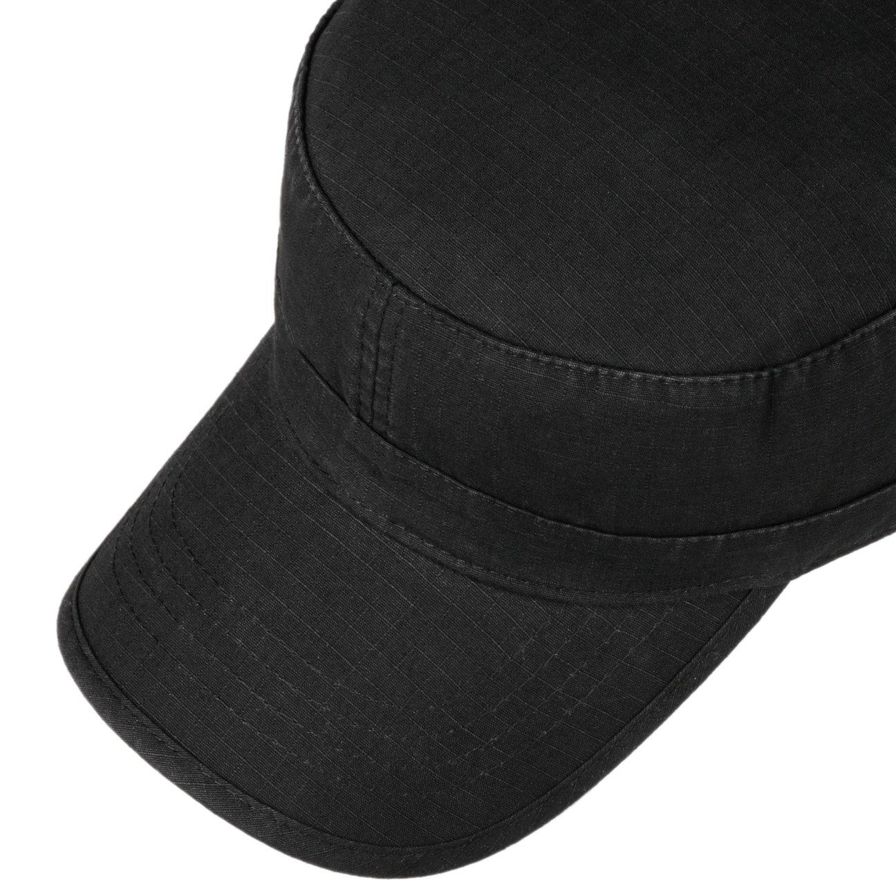 Cap (1-St) Armycap mit Army Schirm schwarz Atlantis