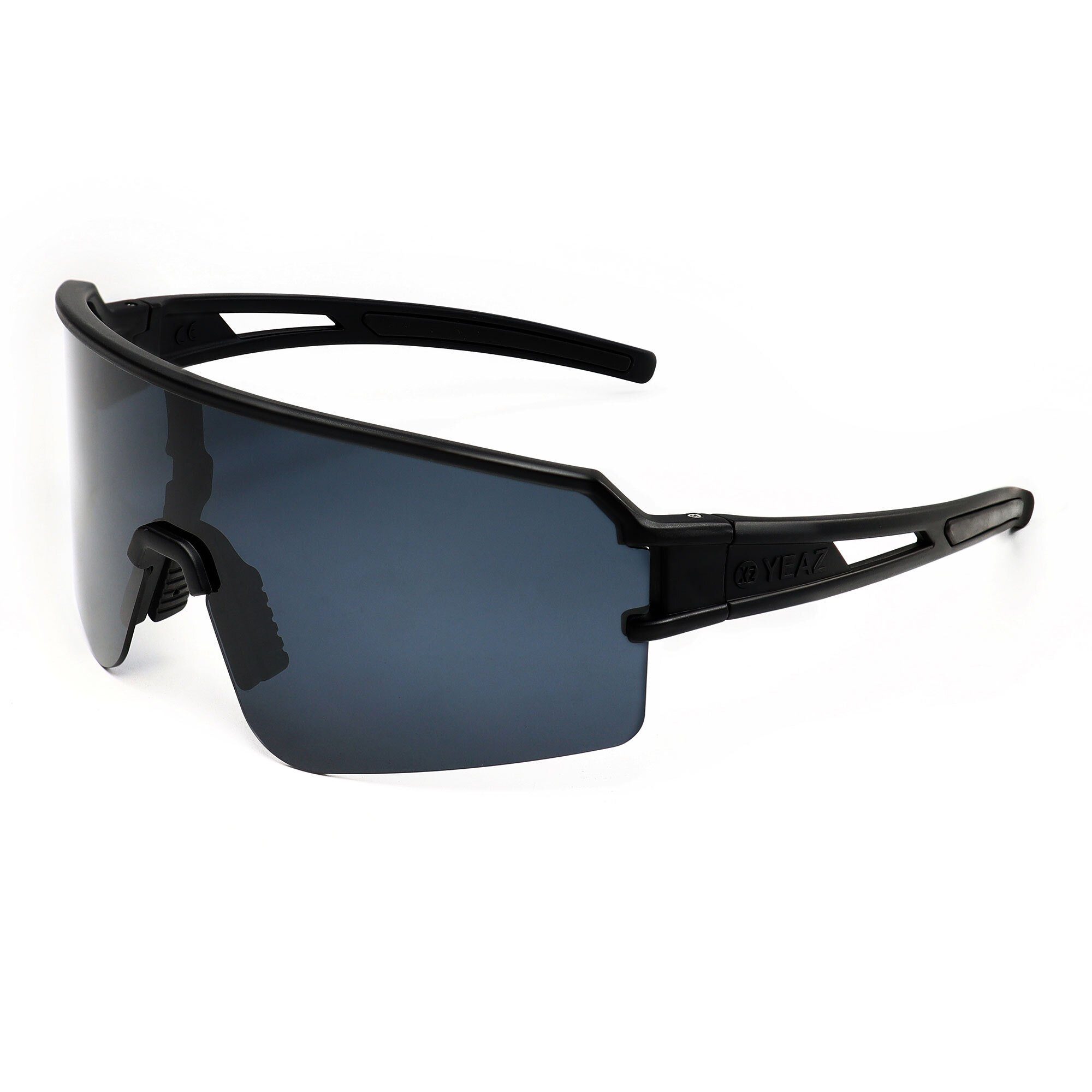 SUNSPOT schwarz Sportbrille Sport-Sonnenbrille schwarz weiß/transparent, / sport-sonnenbrille YEAZ