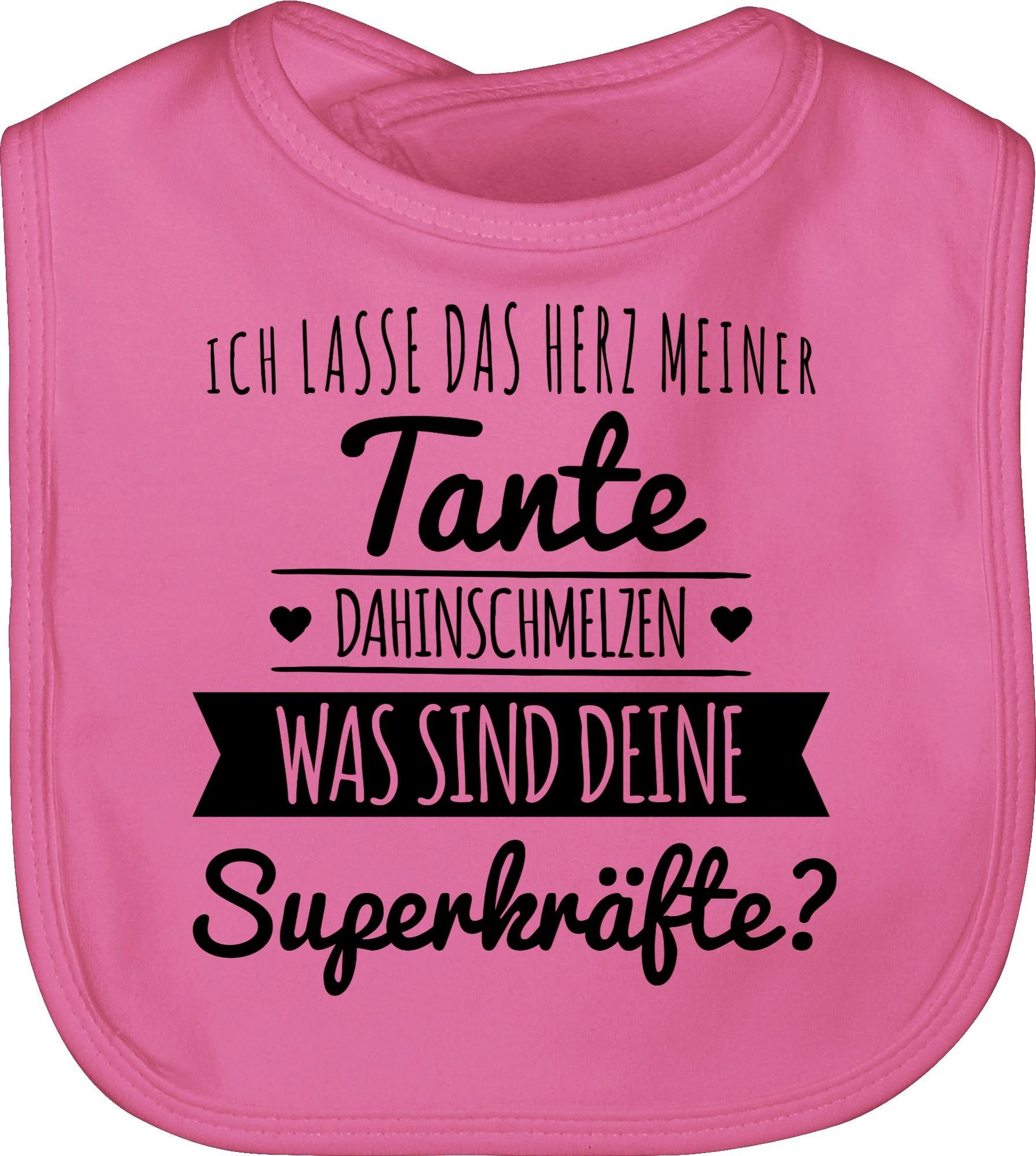 Shirtracer Lätzchen »Tante Herz dahinschmelzen Statement Sprüche Baby