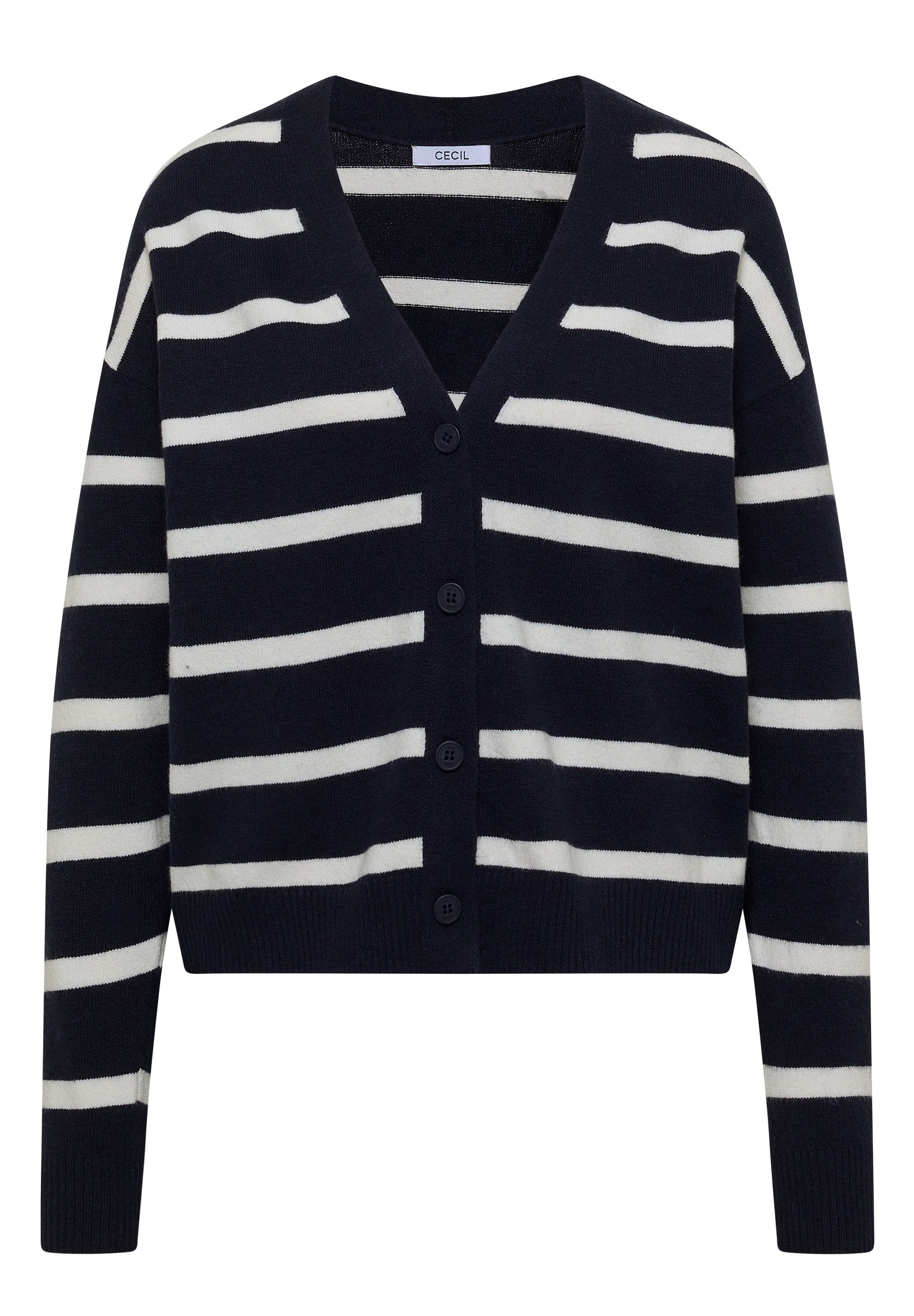 CECIL Cardigan mit durchgehender Knopfleiste vorn – Bild 4 von 5