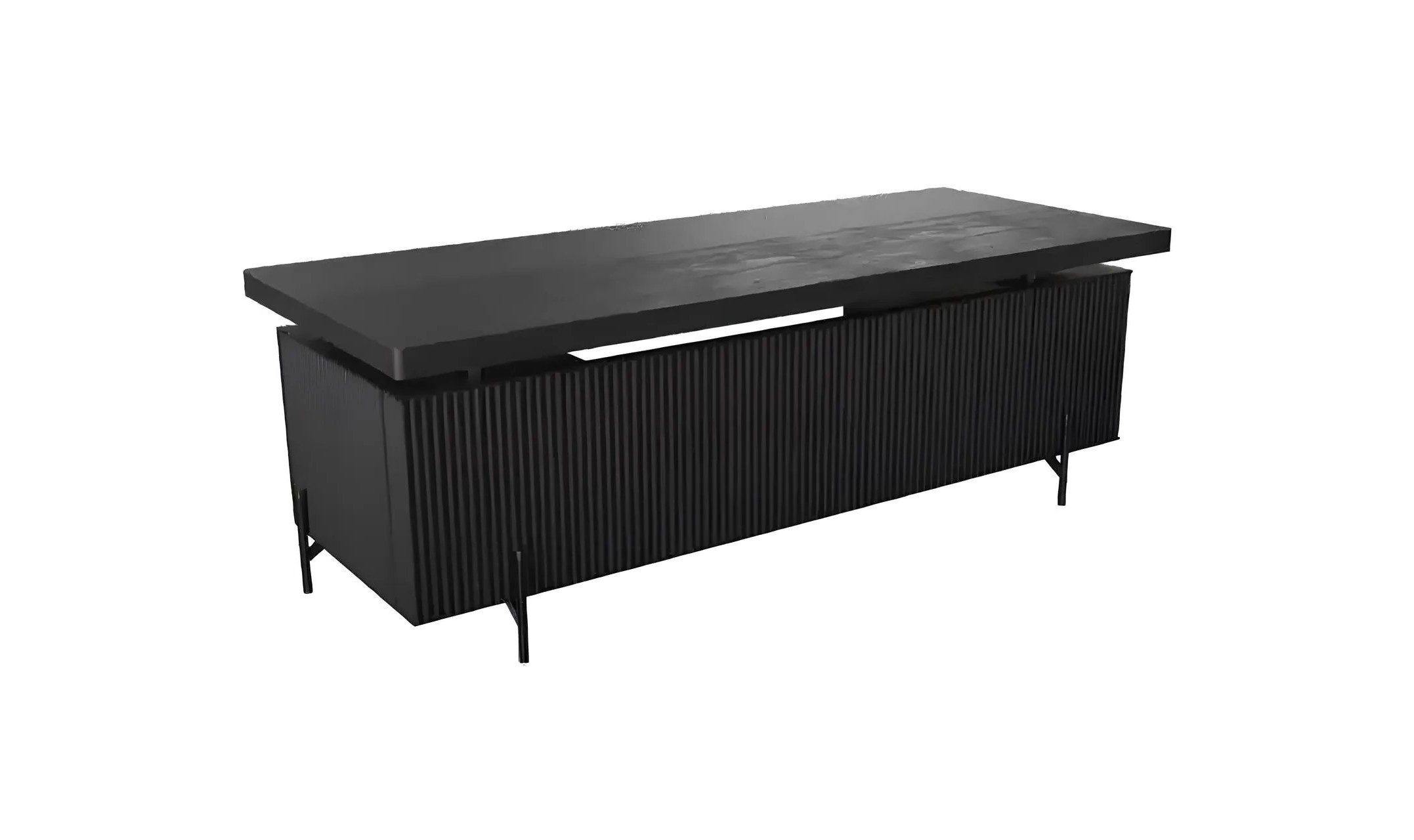 Xlmoebel Schreibtisch Designer Arbeitstisch aus Massivholz für Ihr Büro, Made in Europa
