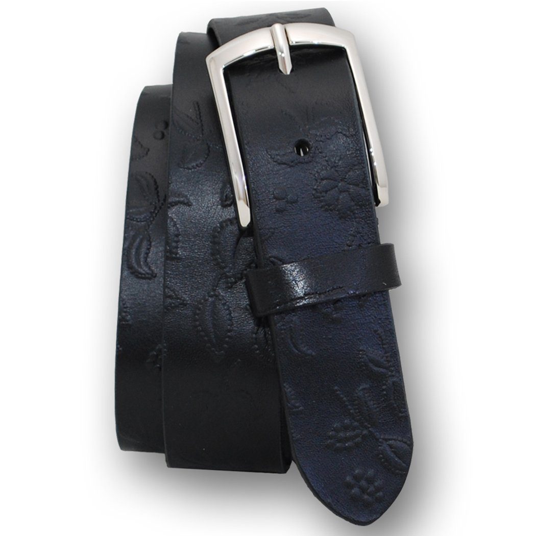 VITTOZZI Ledergürtel Gürtel, Sora 3,5cm