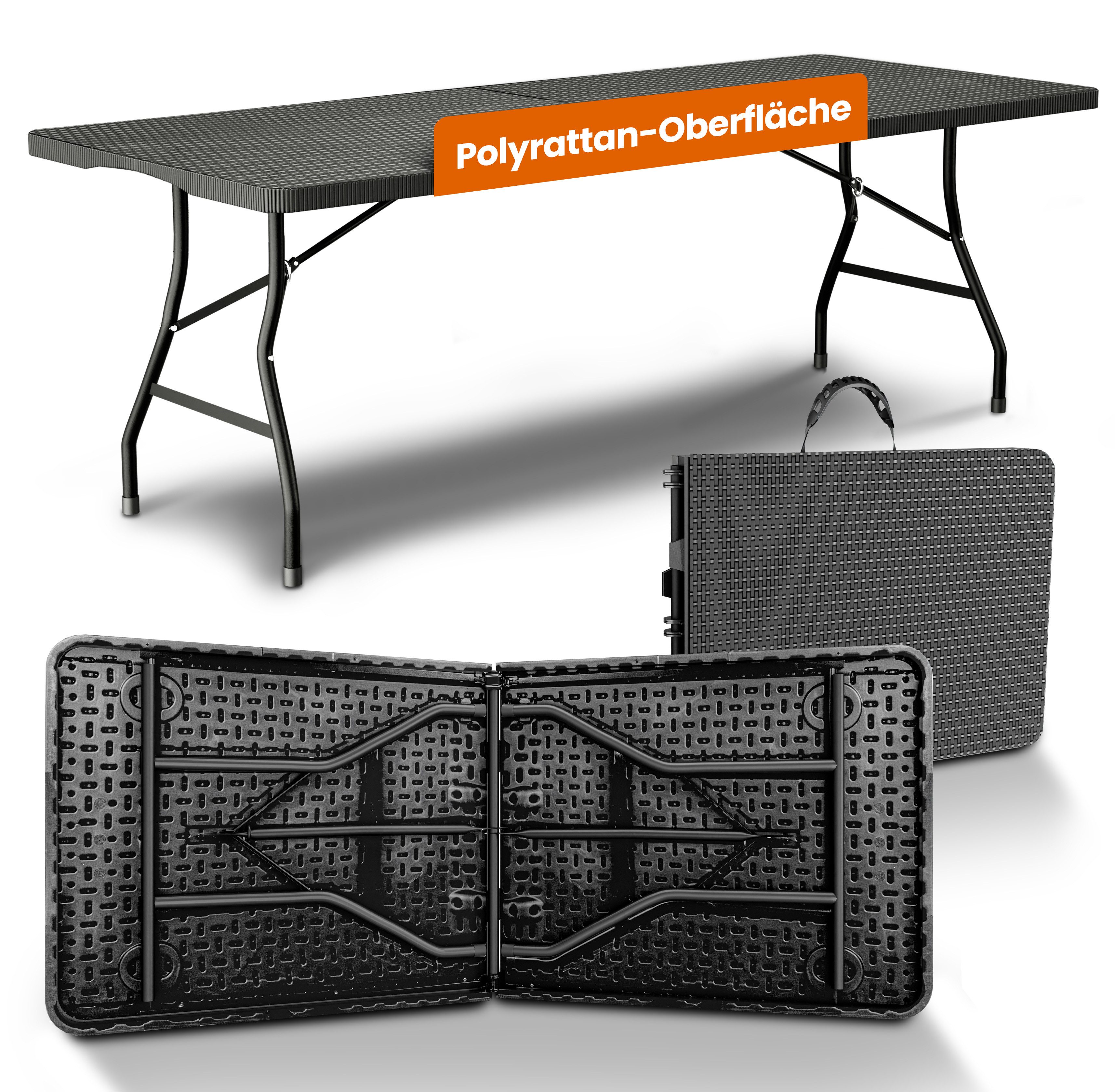 NewHabitat Gartentisch Buffettisch klappbar I Gartentisch klappbar Polyratt günstig online kaufen
