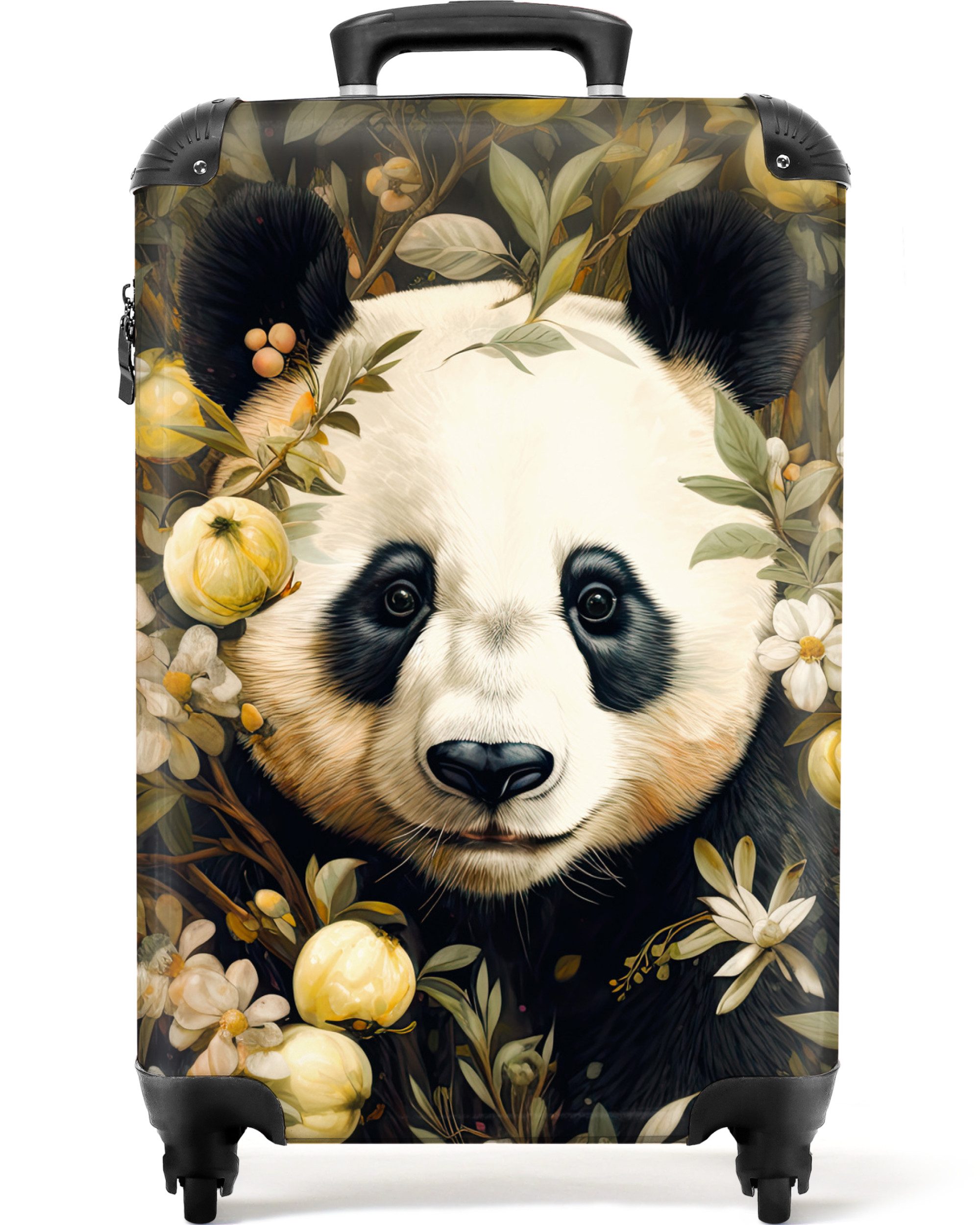 NoBoringSuitcases.com© Hartschalen-Trolley Panda - Pandabär - günstig online kaufen