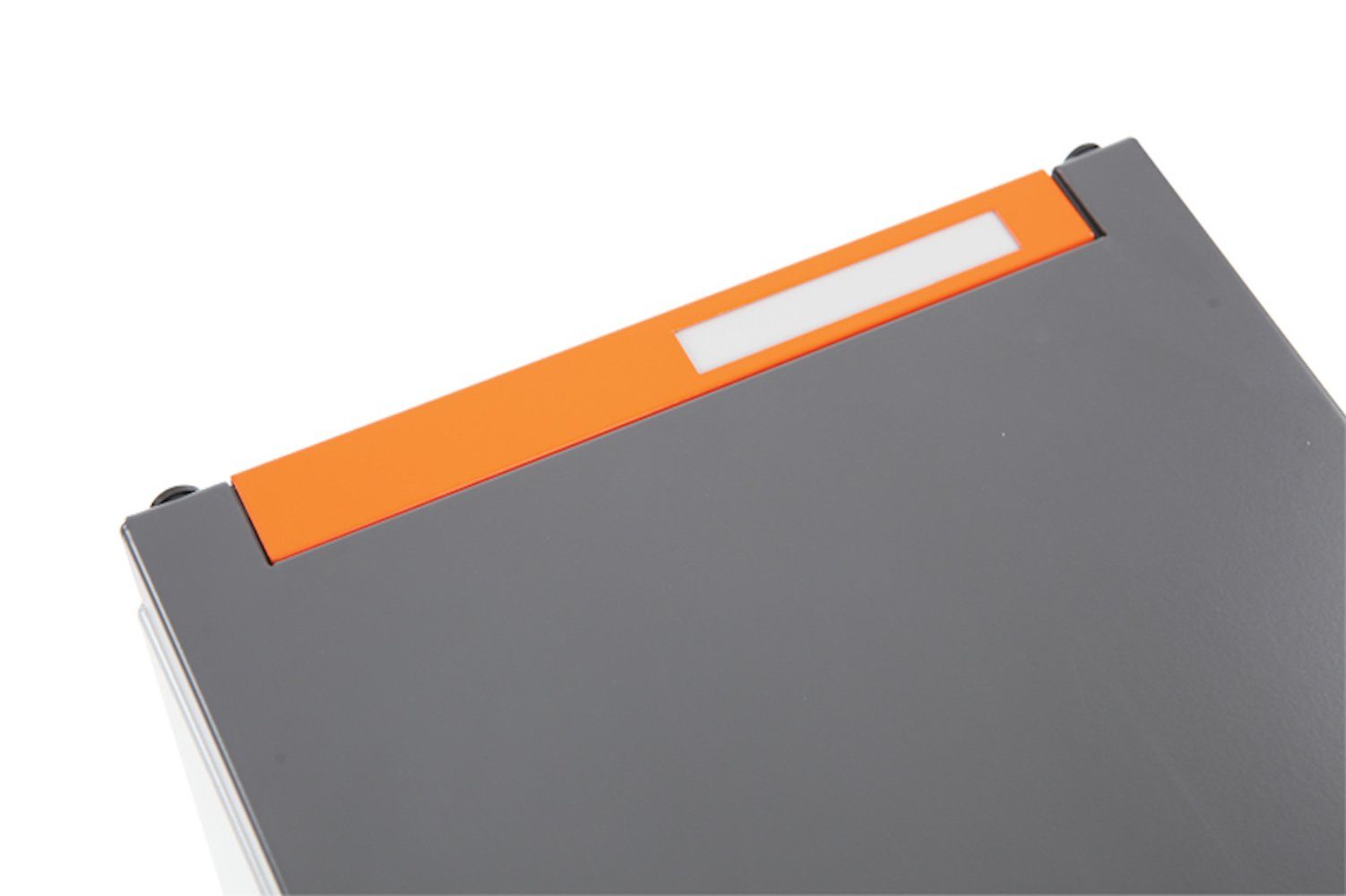 PROREGAL® Mülleimer Orange Gelb Aluminium, Recyclingset Connector Bin
