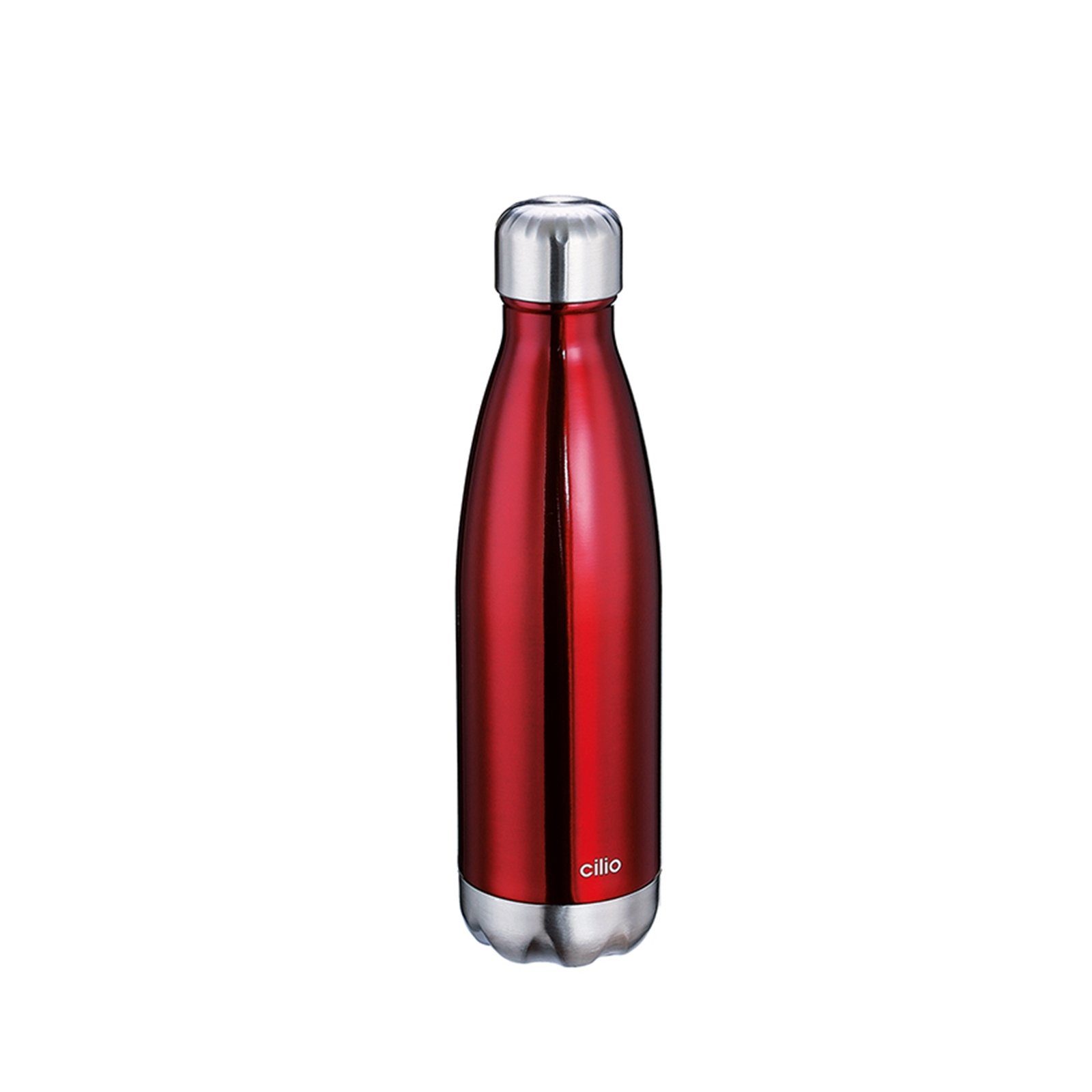 Cilio Isolierflasche Isolierflasche ELEGANTE Rot Liter 0,5