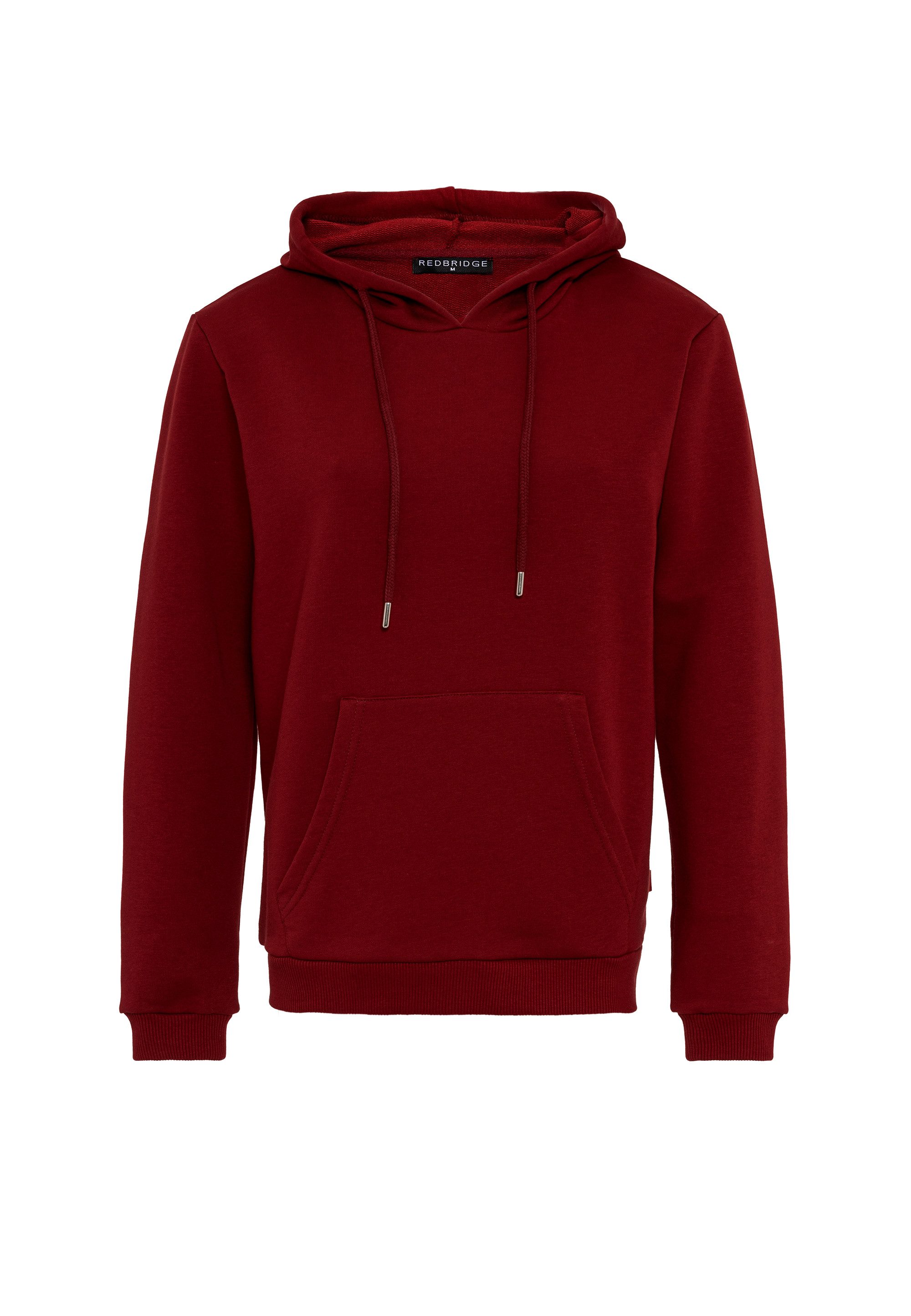 RedBridge Kapuzensweatshirt Premium Hoodie mit Kängurutasche Basic günstig online kaufen