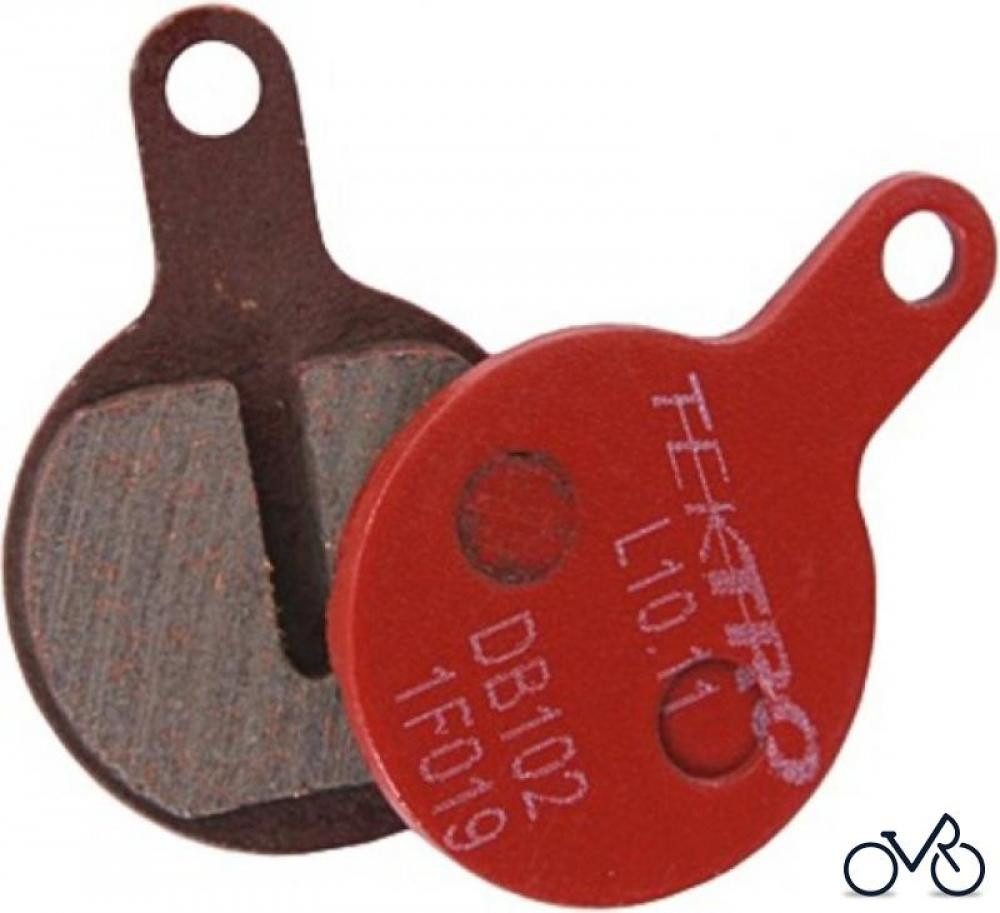 Tektro Scheibenbremse TEKTRO Lyra Bremsbeläge Disc Semi-Metallic Rot - Sport Bremsbeläge für