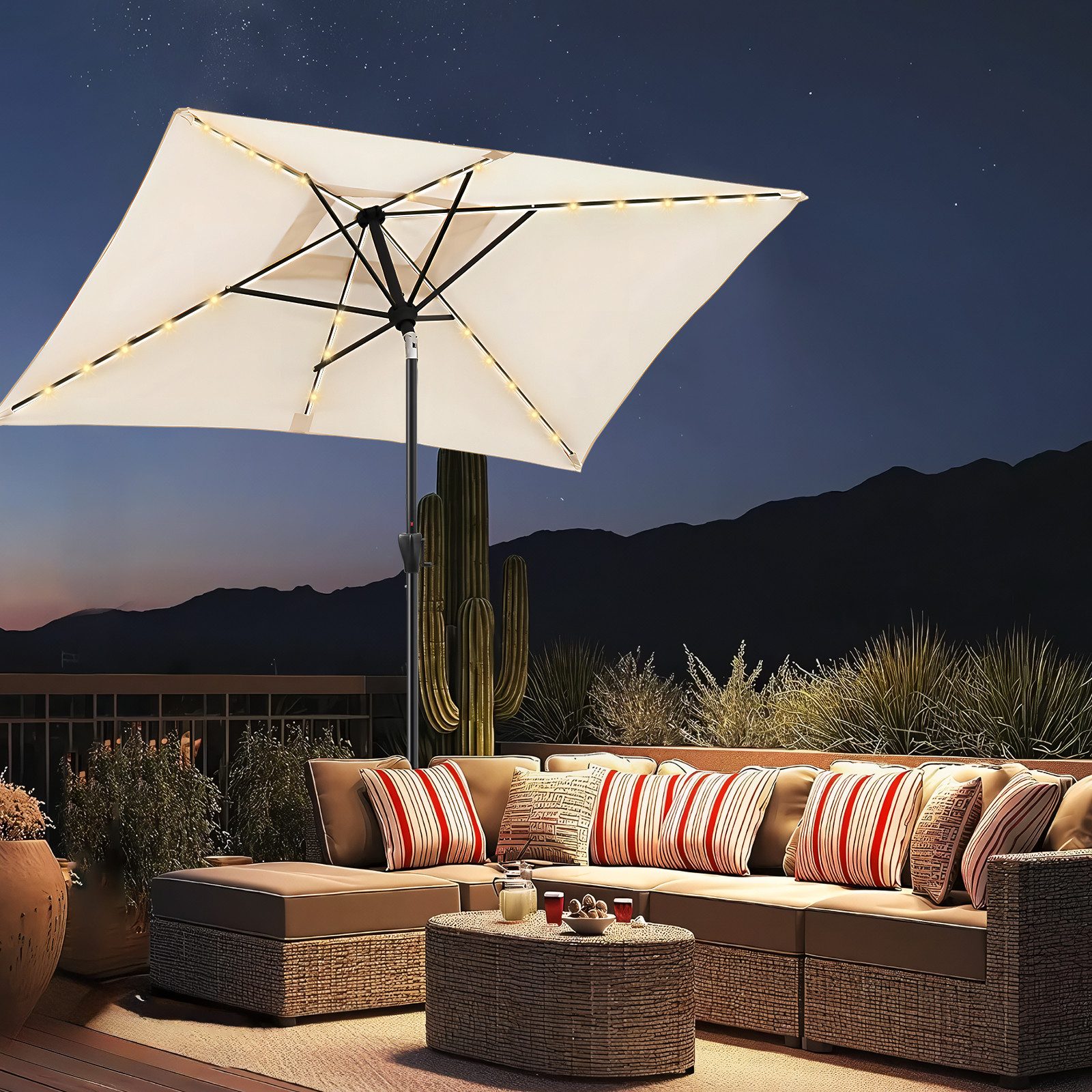 Sekey Sonnenschirm 300 x 200 cm günstig online kaufen