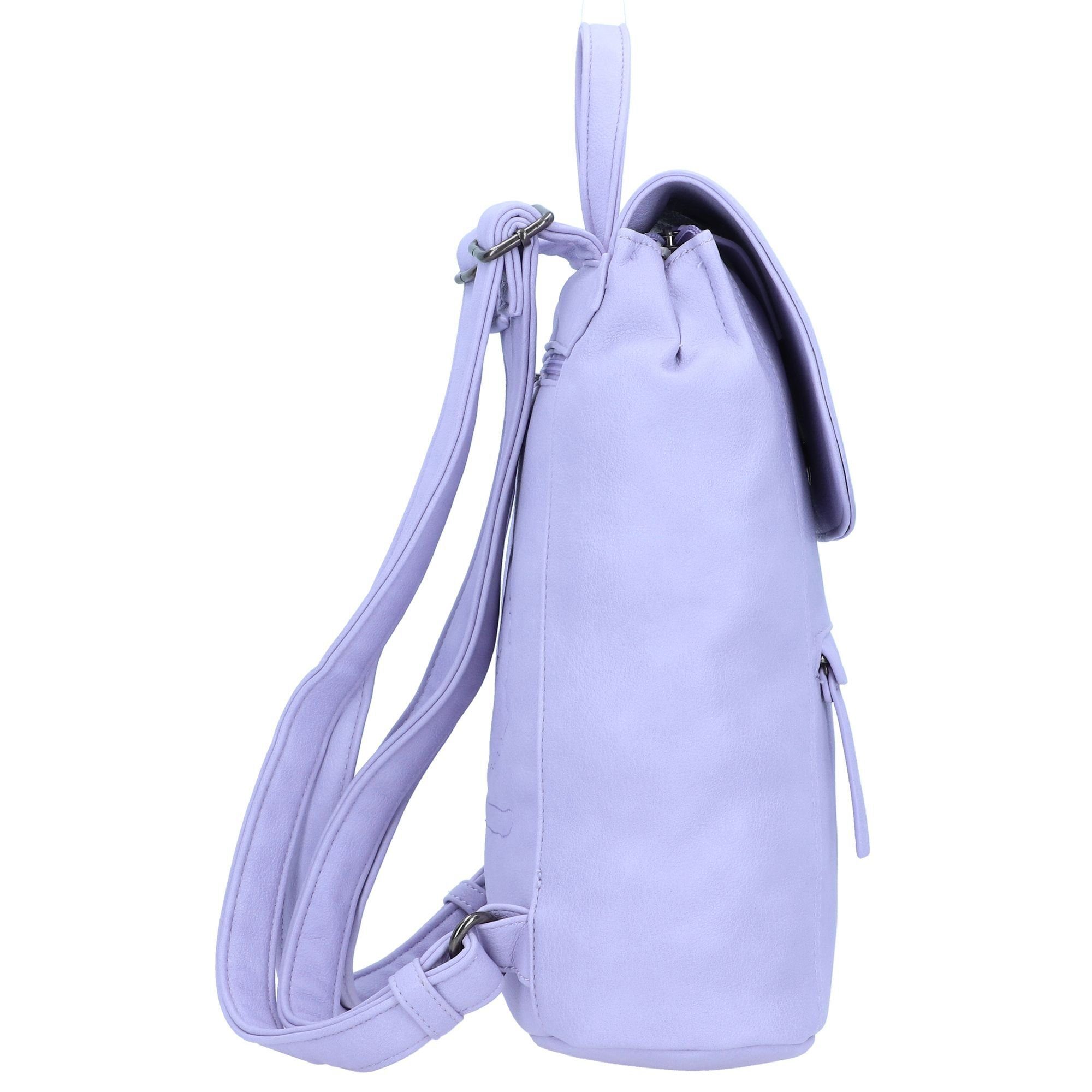 Kunstleder Mad'l lilac Dasch, Rucksack Greenburry