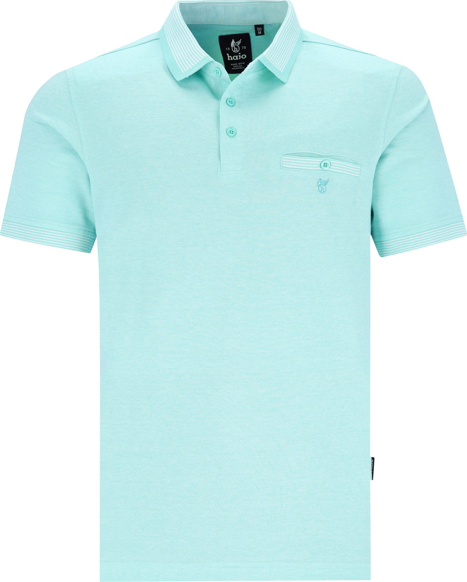 Hajo Sweatshirt Herren-Poloshirt Uni günstig online kaufen