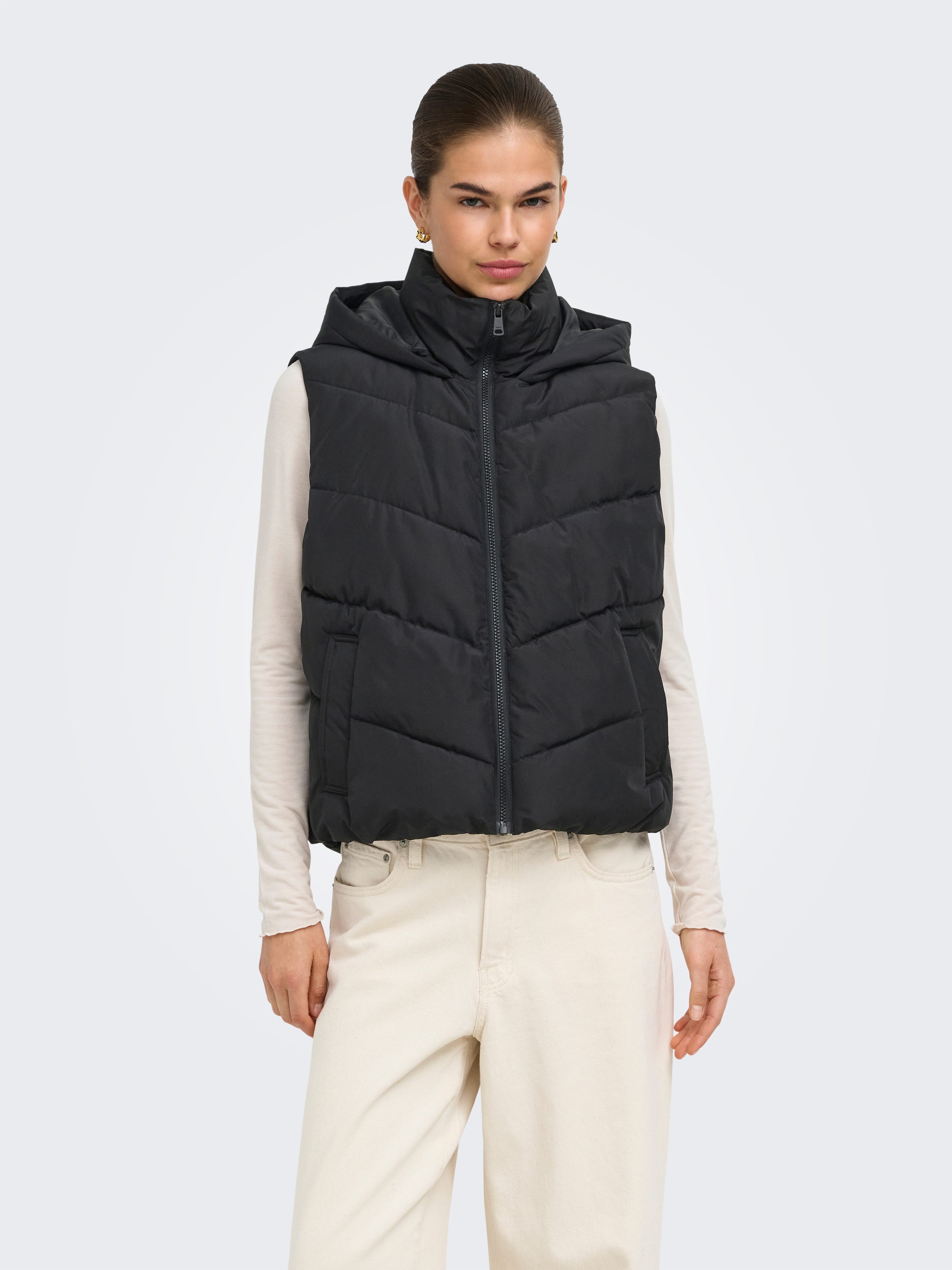 ONLY Steppweste ONLCLAIR PUFFER WAISTCOAT CC OTW Kunstfaser
