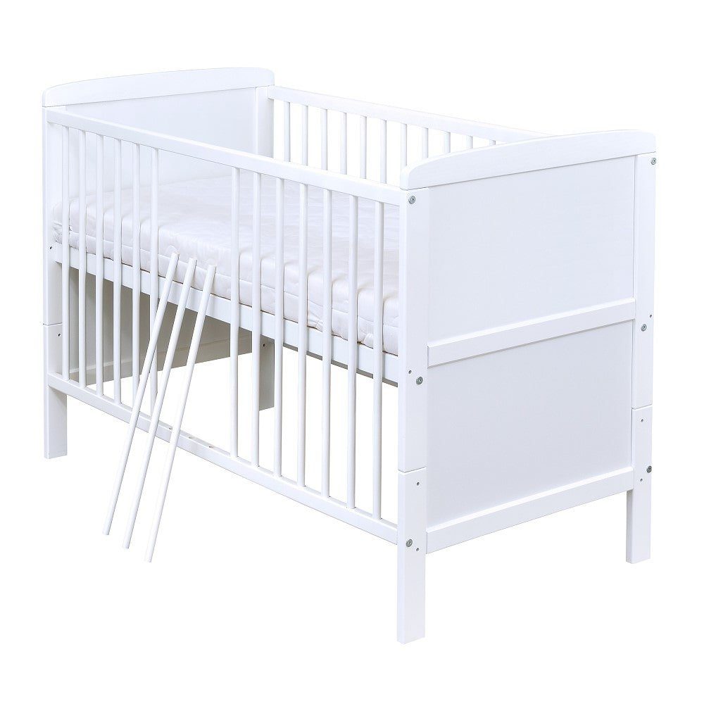 Baby-Delux Babyzimmer-Komplettset Babyzimmer 140x70 weiß Komplettset, günstig online kaufen
