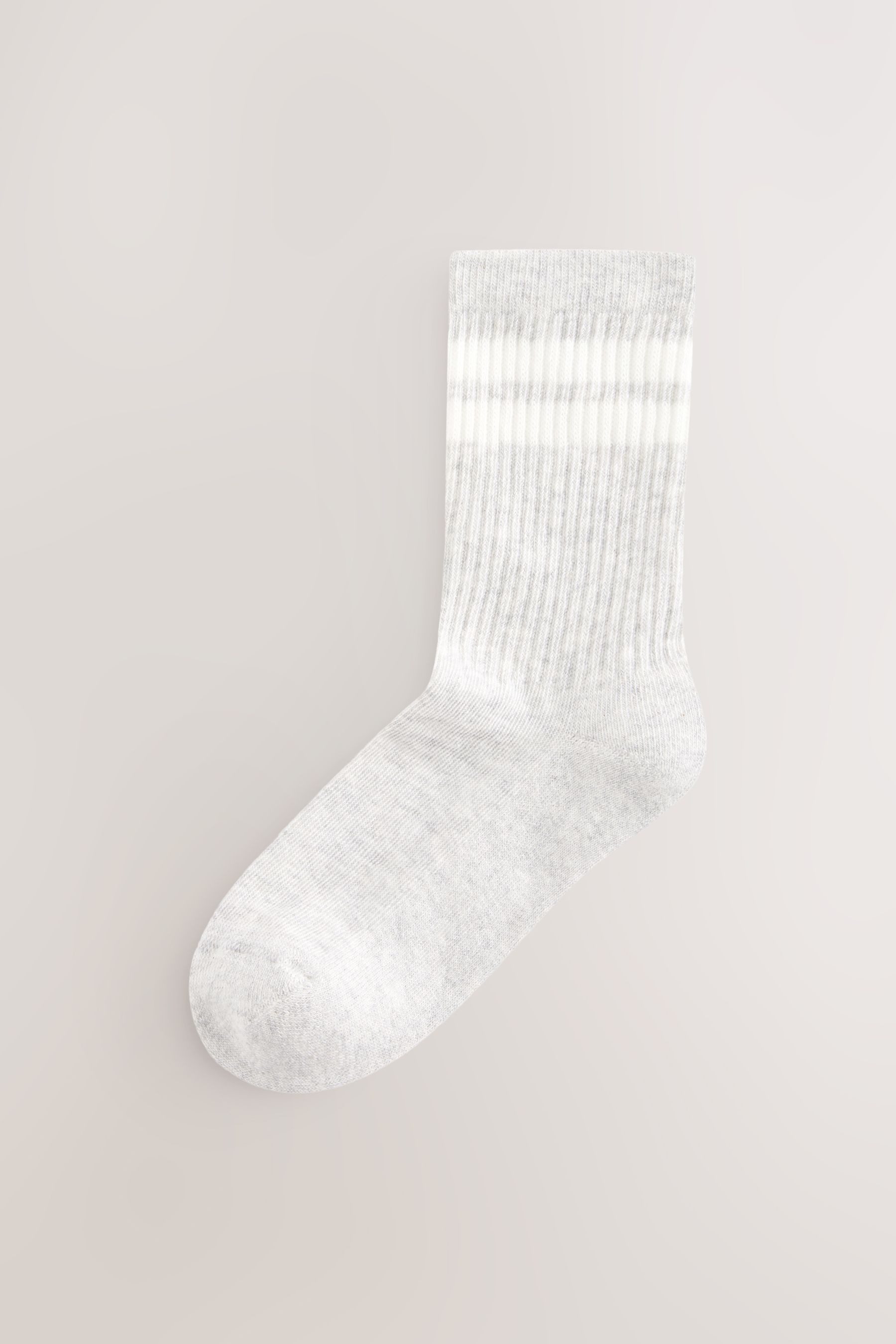 Next Kurzsocken Gerippte Sportsocken im 5er-Pack mit Fußbett (5-Paar) – Bild 5 von 5