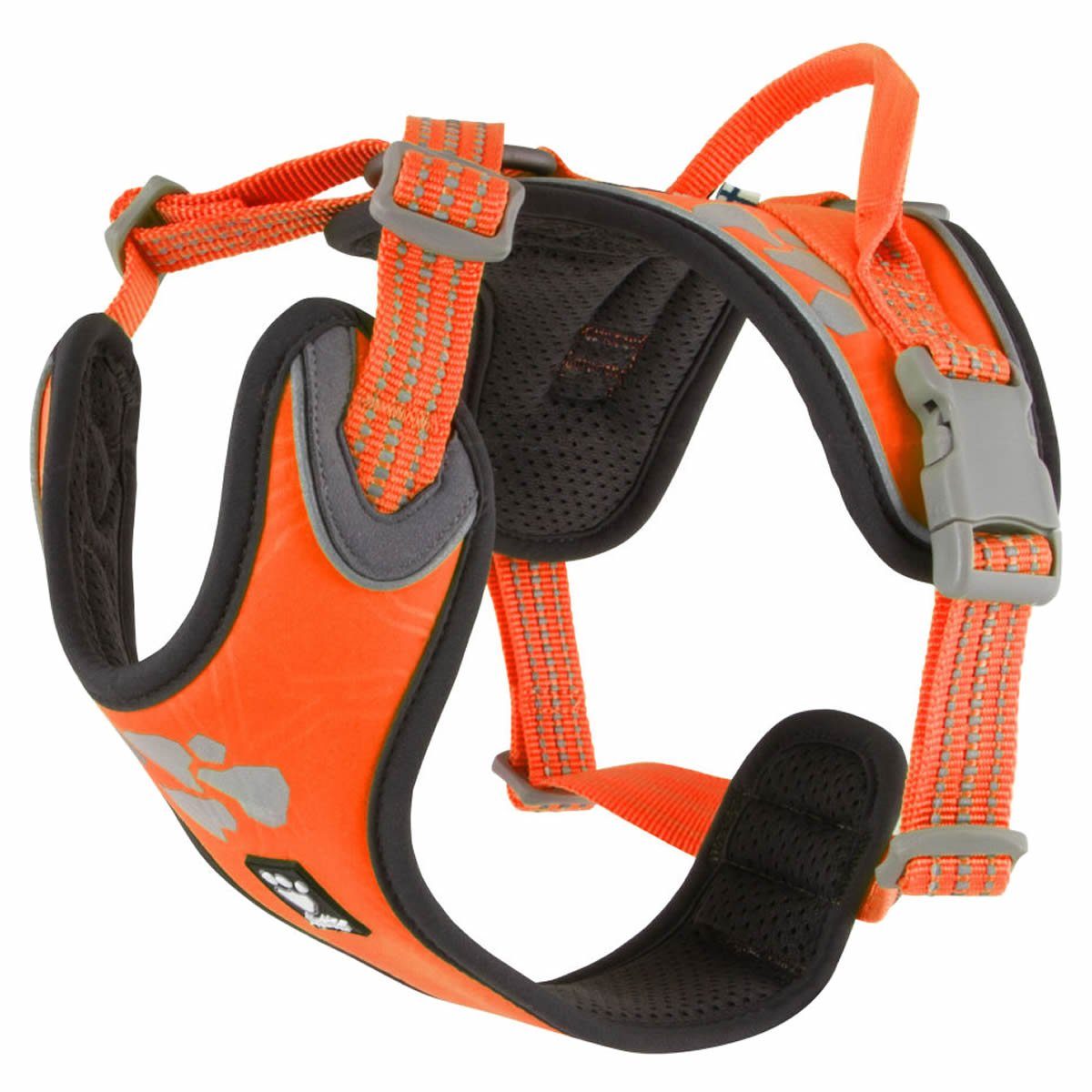 Hunde-Geschirr Weekend Warrior Geschirr neonorange