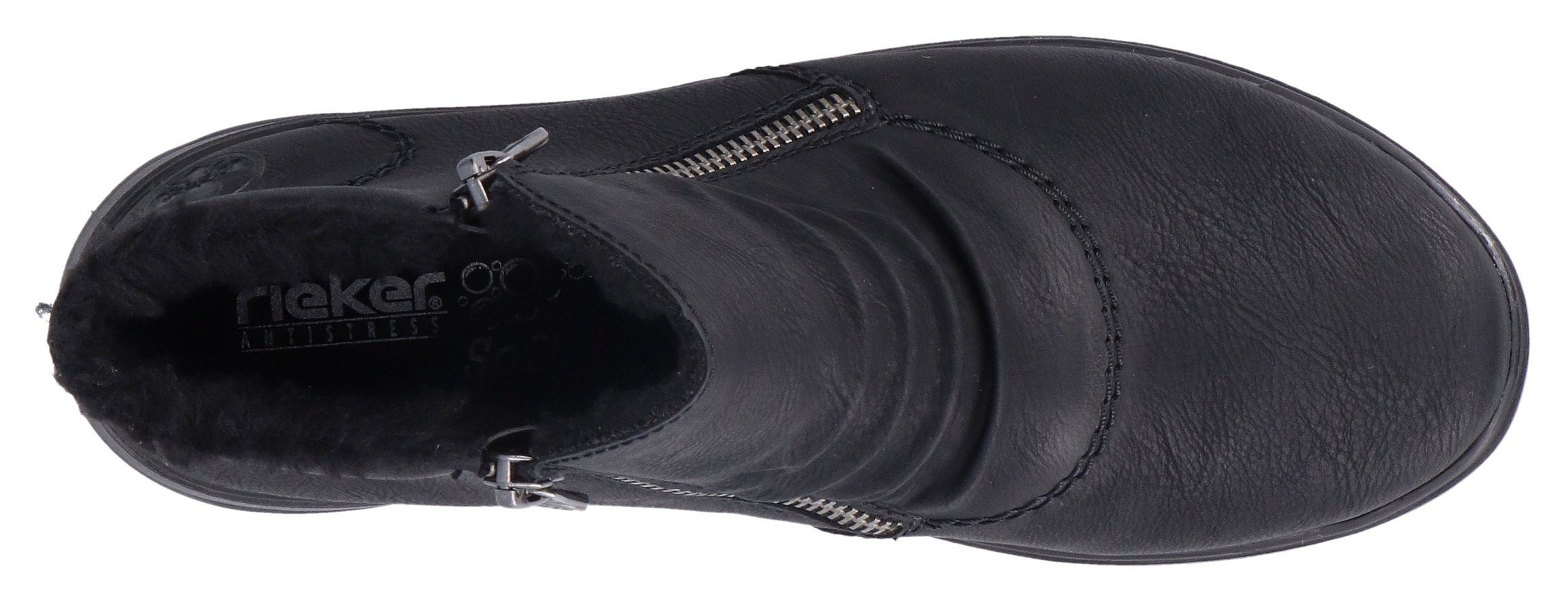 Rieker Winterboots, Stiefelette, Warmfutter, Boots mit herausnehmbarer Textilsohle