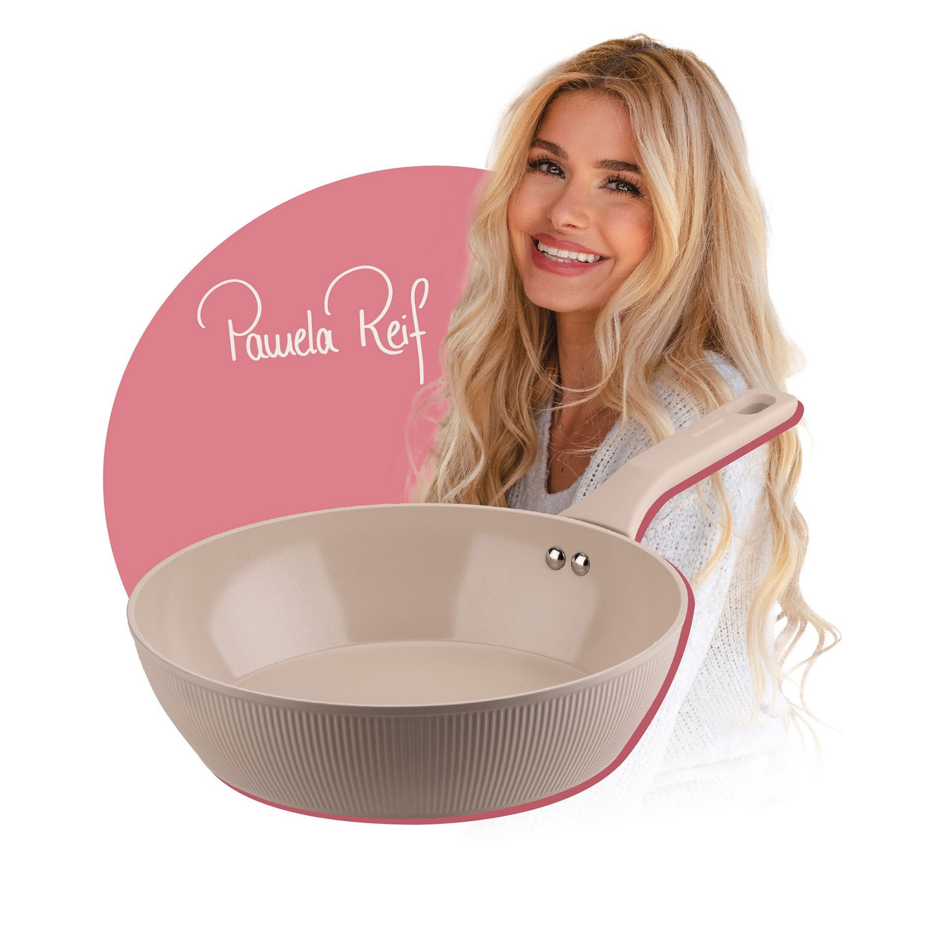 FACKELMANN Bratpfanne Pfanne, Antihaft-Pfanne, Kochgeschirr, Aluminium-Pfanne