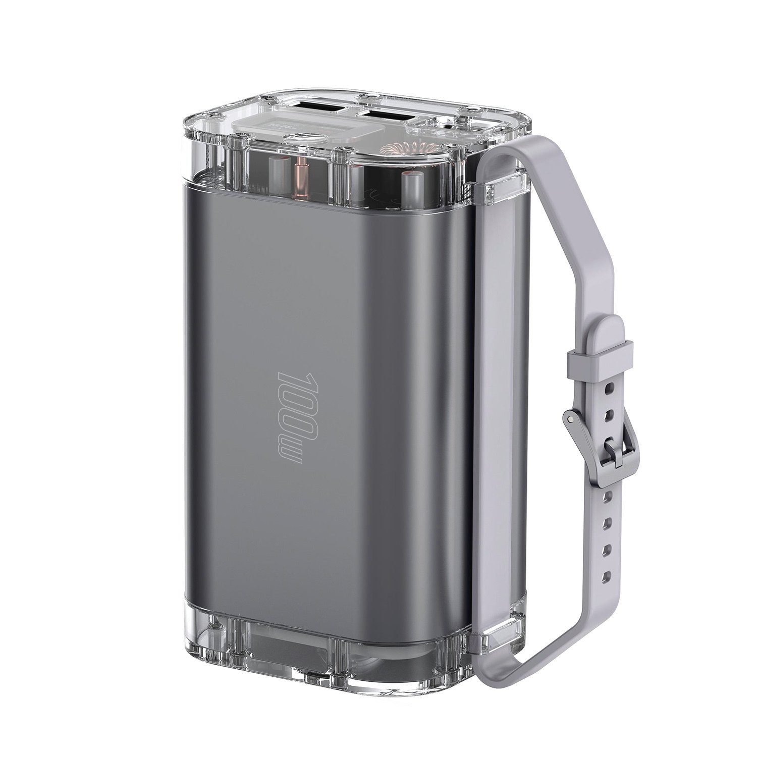 4smarts Powerbank Lucid Ultra 40000mAh 100W Powerbank Powerbank Lucid Ultra 40000mAh 100W grau 10000 mAh