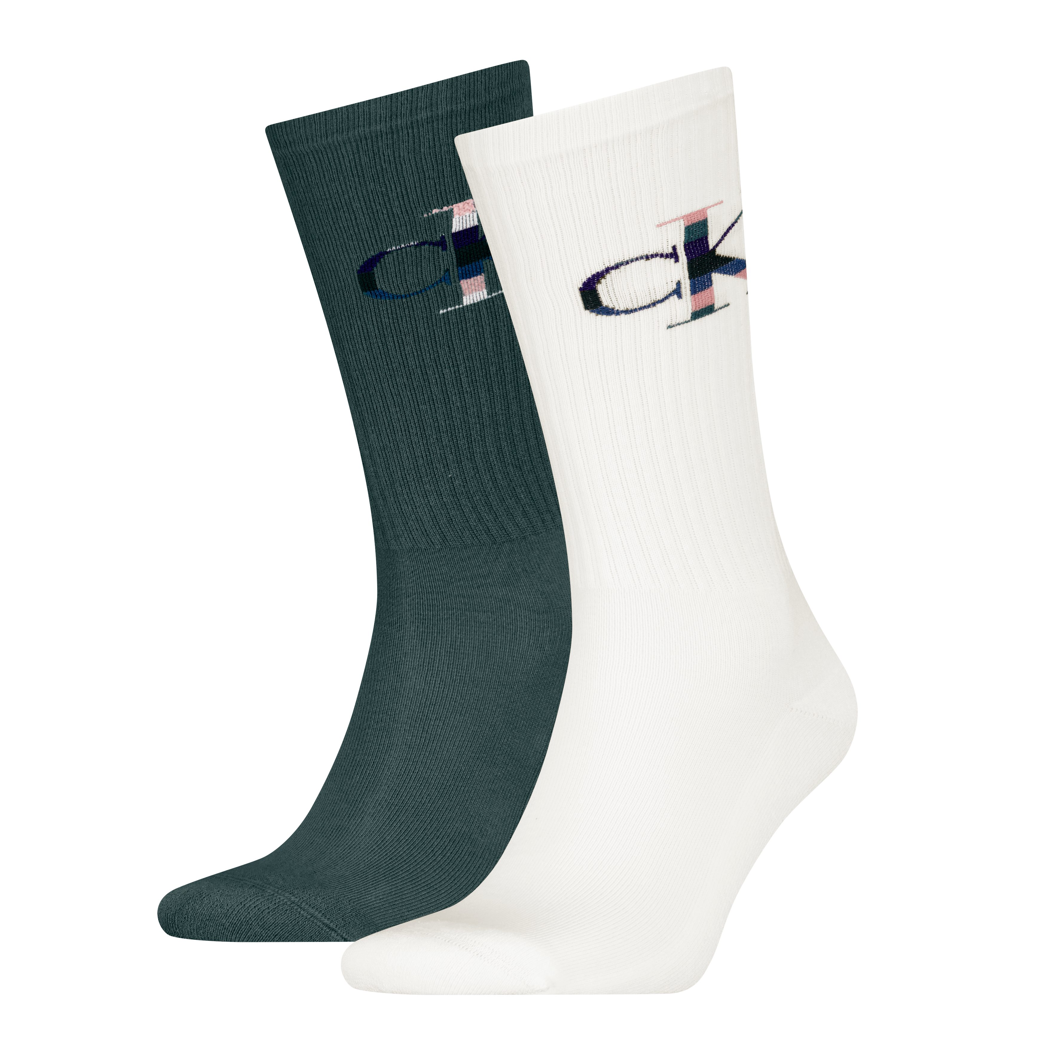 Calvin Klein Jeans Socken CKJ MEN SOCK 2P MONOGRAM (2-Paar, 2 Paar) mit ver günstig online kaufen
