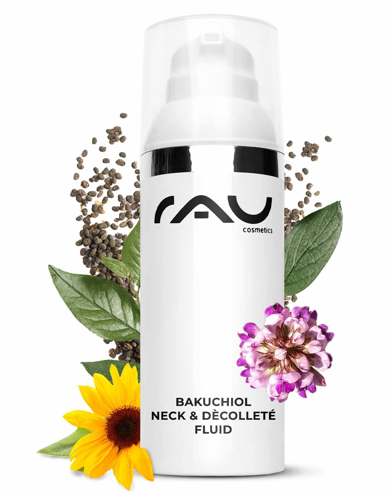 Dekolletee-Creme-Fluid RAU Cosmetics Bakuchiol Neck- & Decolletee Fluid