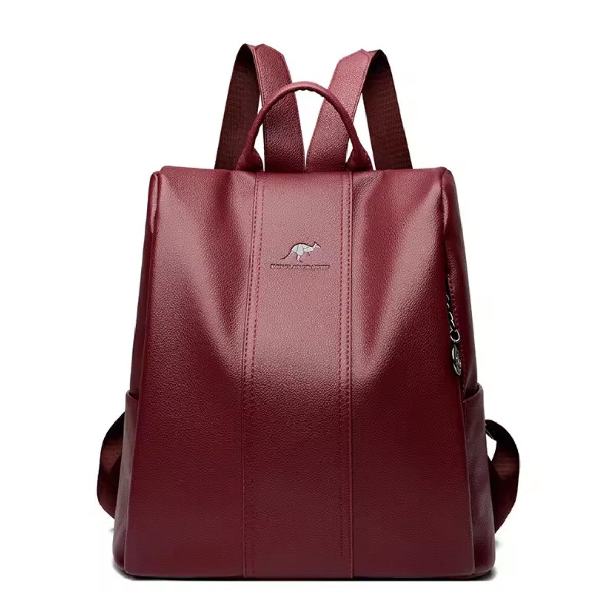 SHG Freizeitrucksack ◊ Rucksack Cityrucksack Tagesrucksack Schulrucksack Damen Mädchen (Farbe: bordeaux-rot), Freizeit Reise Sport Arbeit Schule Uni Konzert Shopping Festival