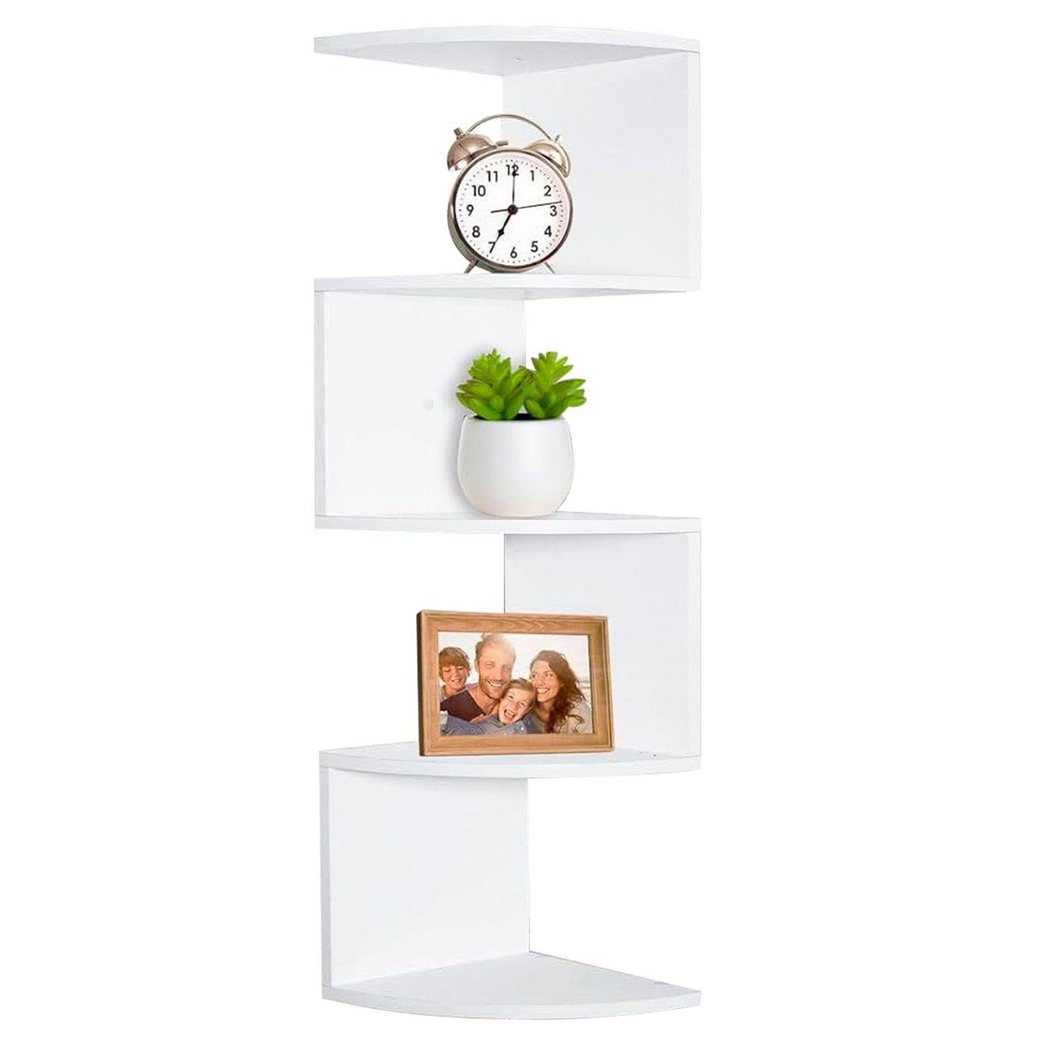 Rhein Beleuchtung Eckregal 5-Stöckiges Eckregal, Eckregal hängend, Eckregal günstig online kaufen