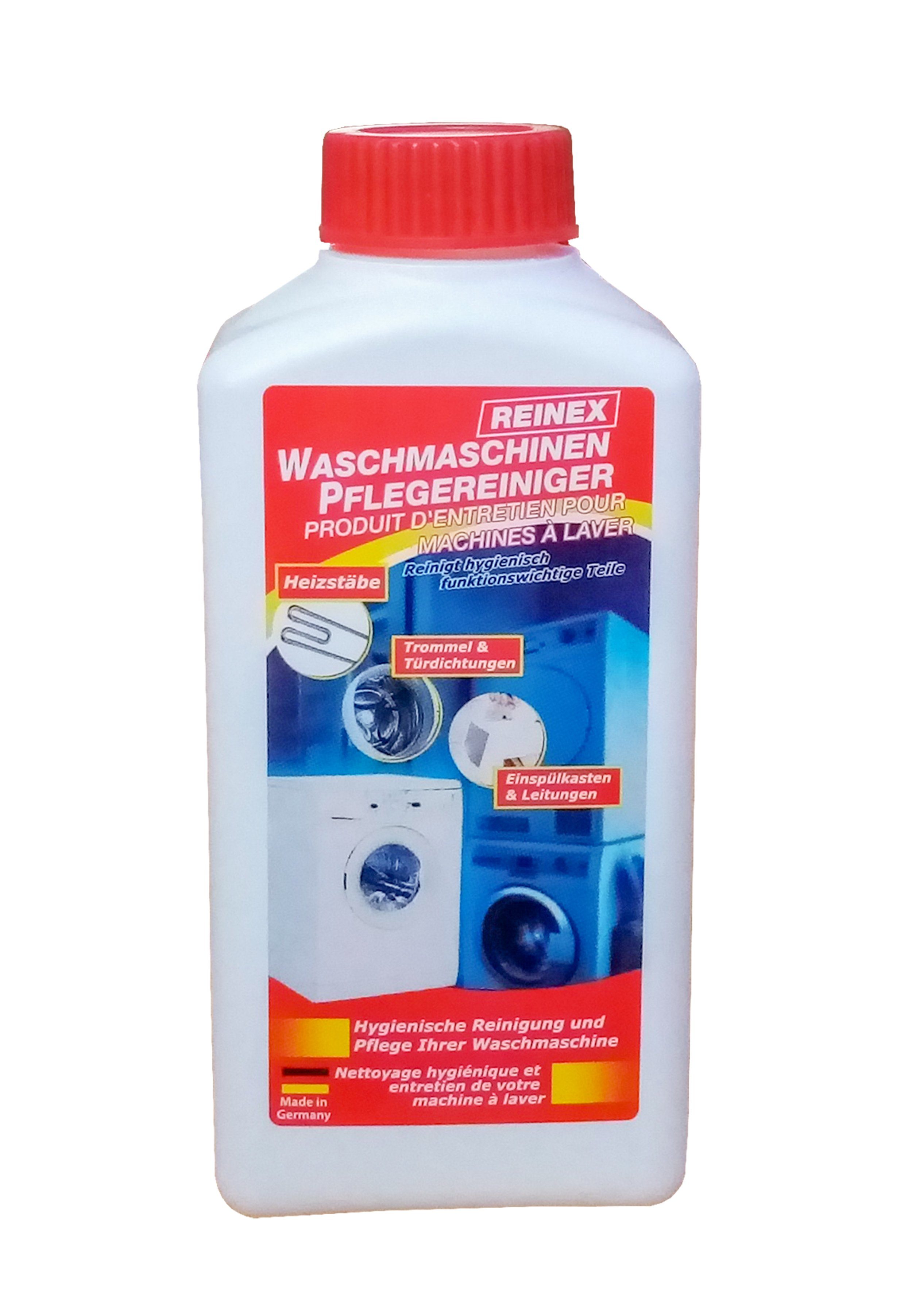 Reinex WASCHMASCHINEN PFLEGEREINIGER 250ml Waschmaschinenpflege 73 Waschmaschinenpflege (Waschmaschine Waschmaschinen Hygiene Reinigung Pflege Reiniger)