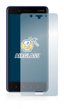 BROTECT Panzerglasfolie für Nokia 8, Displayschutzglas, Schutzglas Glasfolie klar