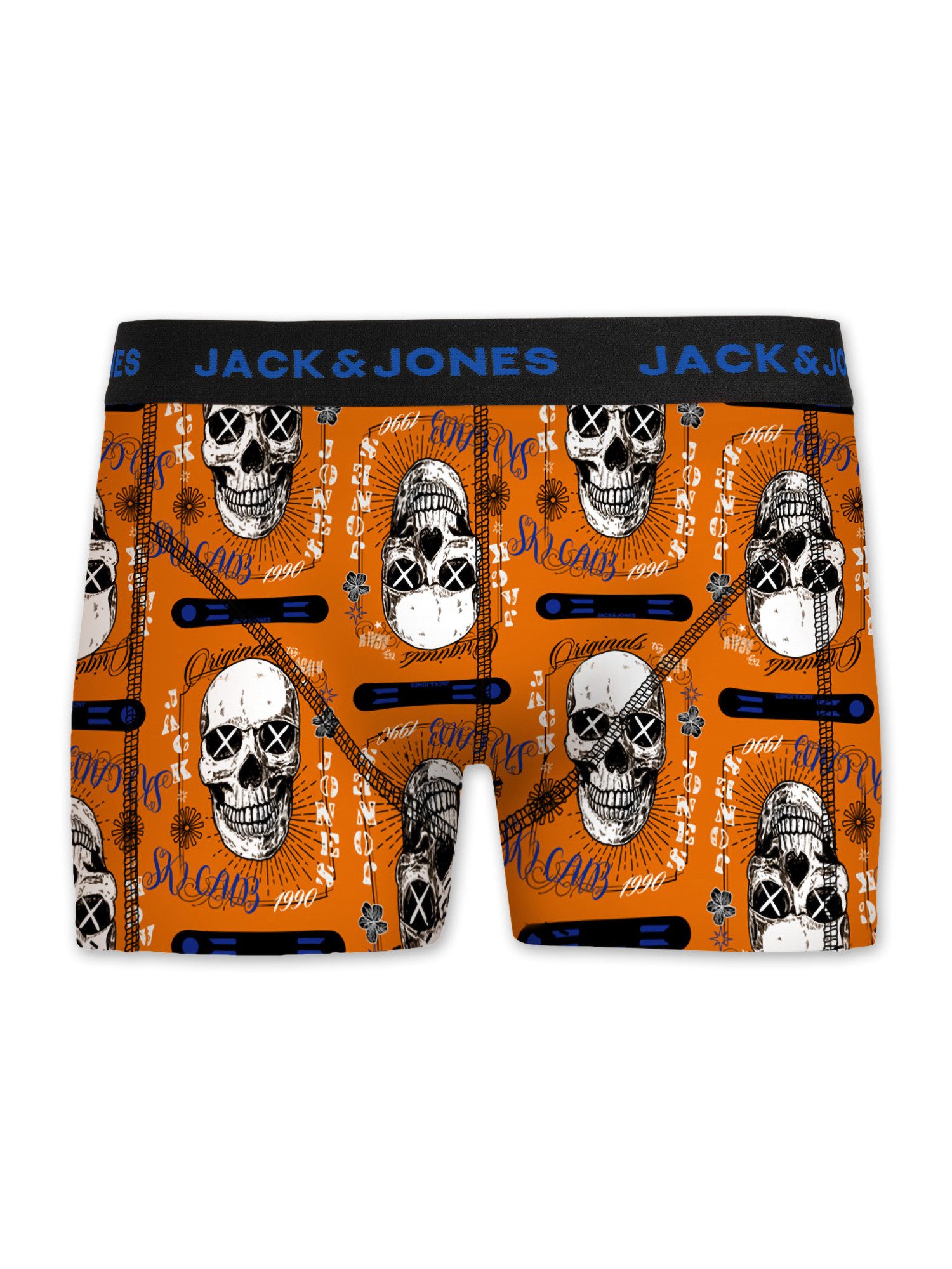 Jack & Jones Boxershorts Jacvel (5-St., 5er Pack) gute Passform durch elastische Baumwollqualität