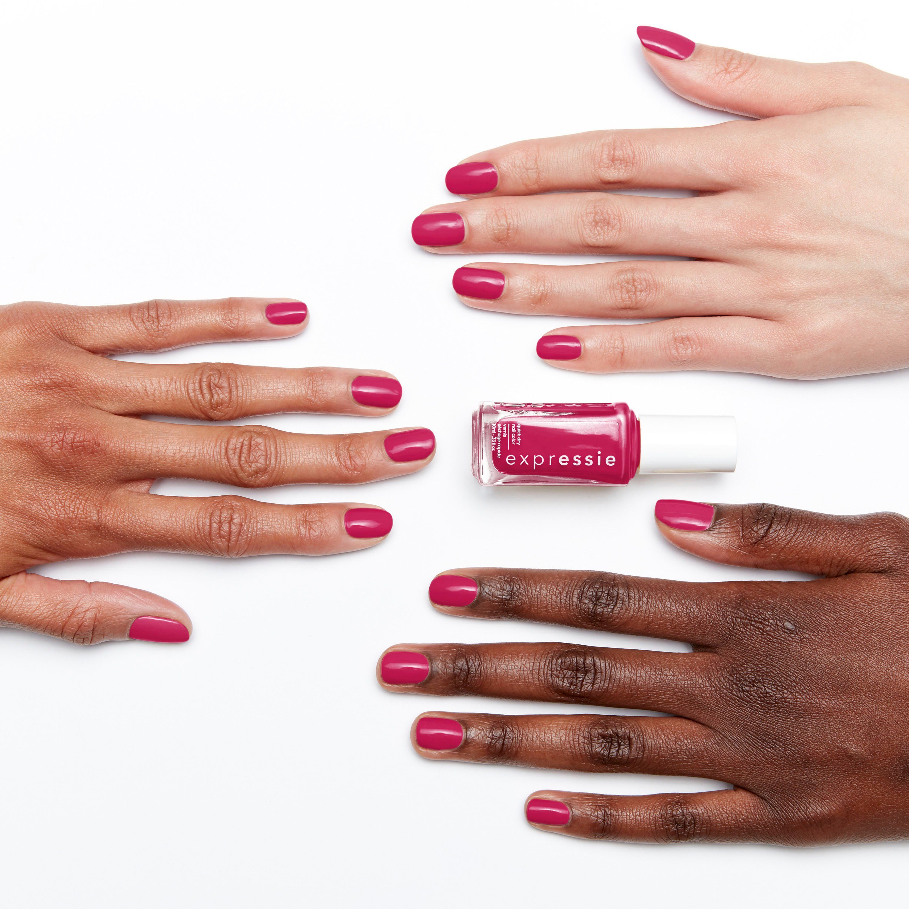 essie Nagellack Expressie, schnelltrocknende, rot 490 vegane Formel