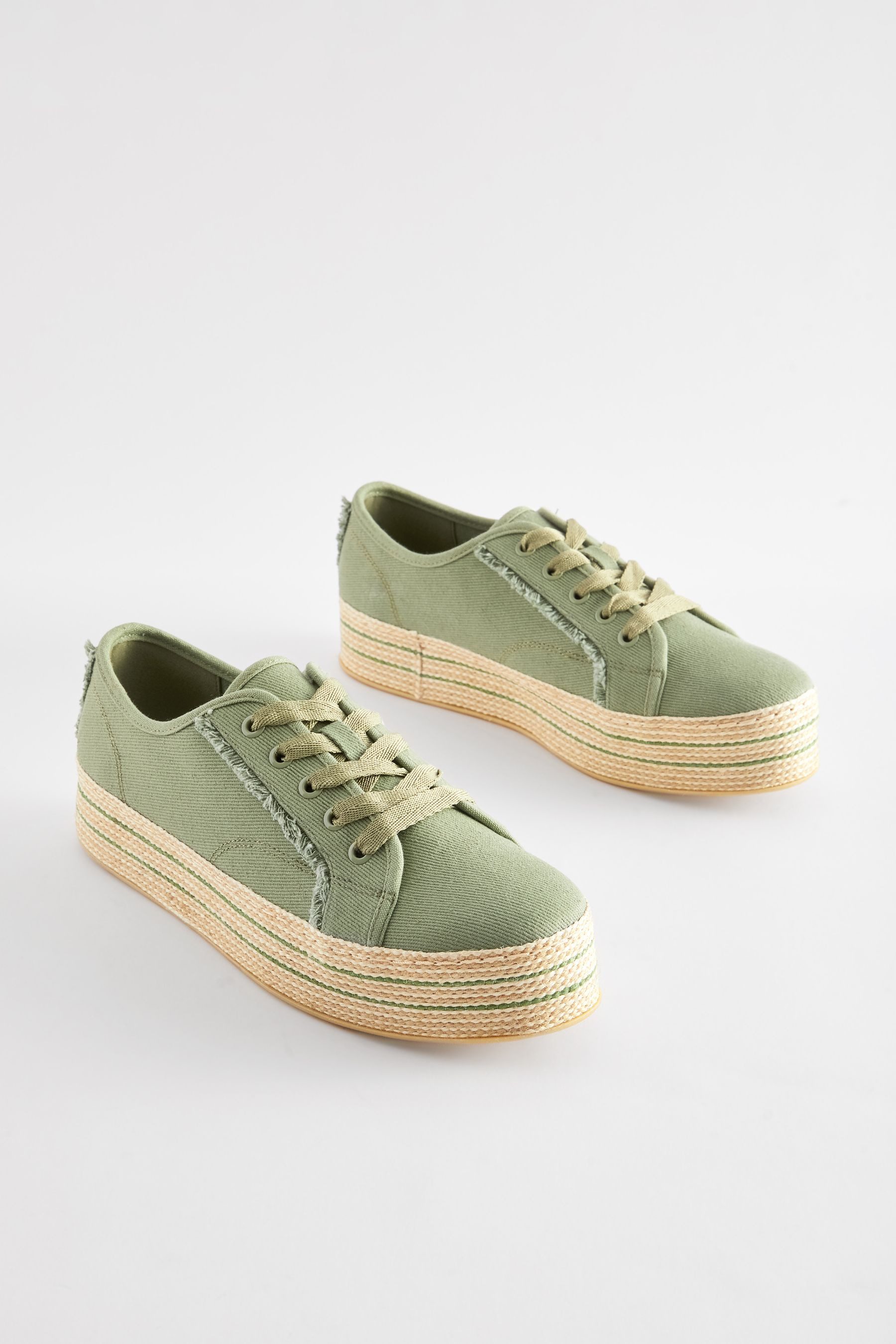 Next Forever Comfort® Espadrilles Flatform-Sneaker Sneaker günstig online kaufen