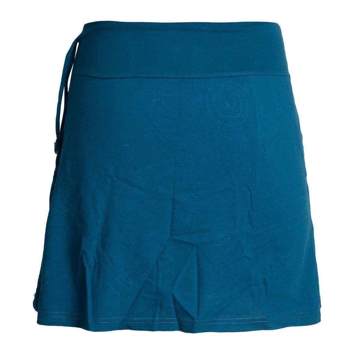 Vishes Minirock Baumwoll Rock mit großer günstig online kaufen