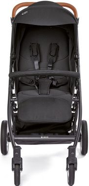 Gesslein Kinder-Buggy Smiloo Happy +, schwarz/cognac, schwarz, mit Einhand-Faltmechanismus;