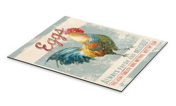 Posterlounge Alu-Dibond-Druck Danhui Nai, Bauernhof Nostalgie VI, Shabby Chic Illustration